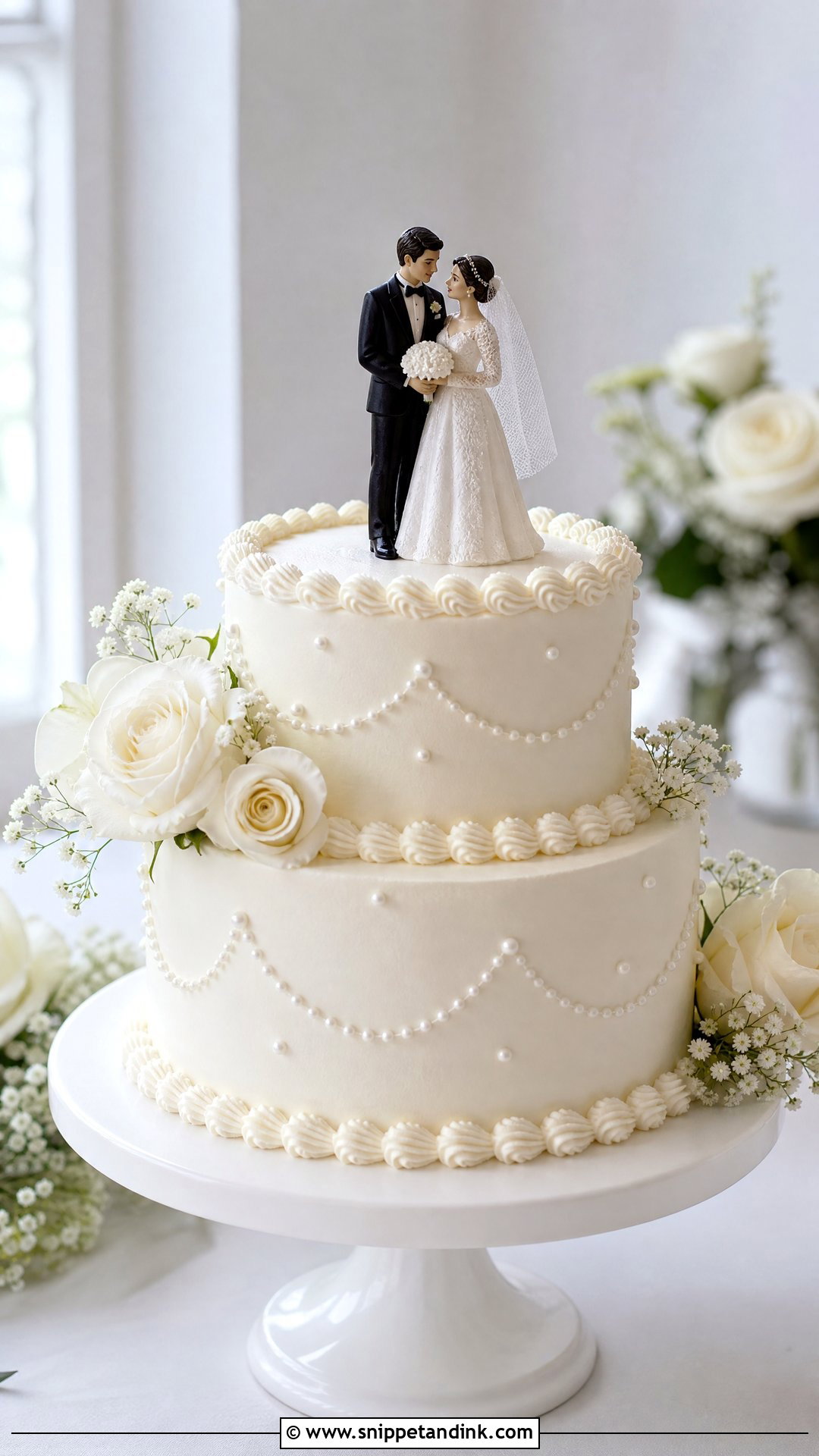 Recreated Wedding Cake - Snippet and Ink - 25 Unique Wedding Anniversary Cake Ideas