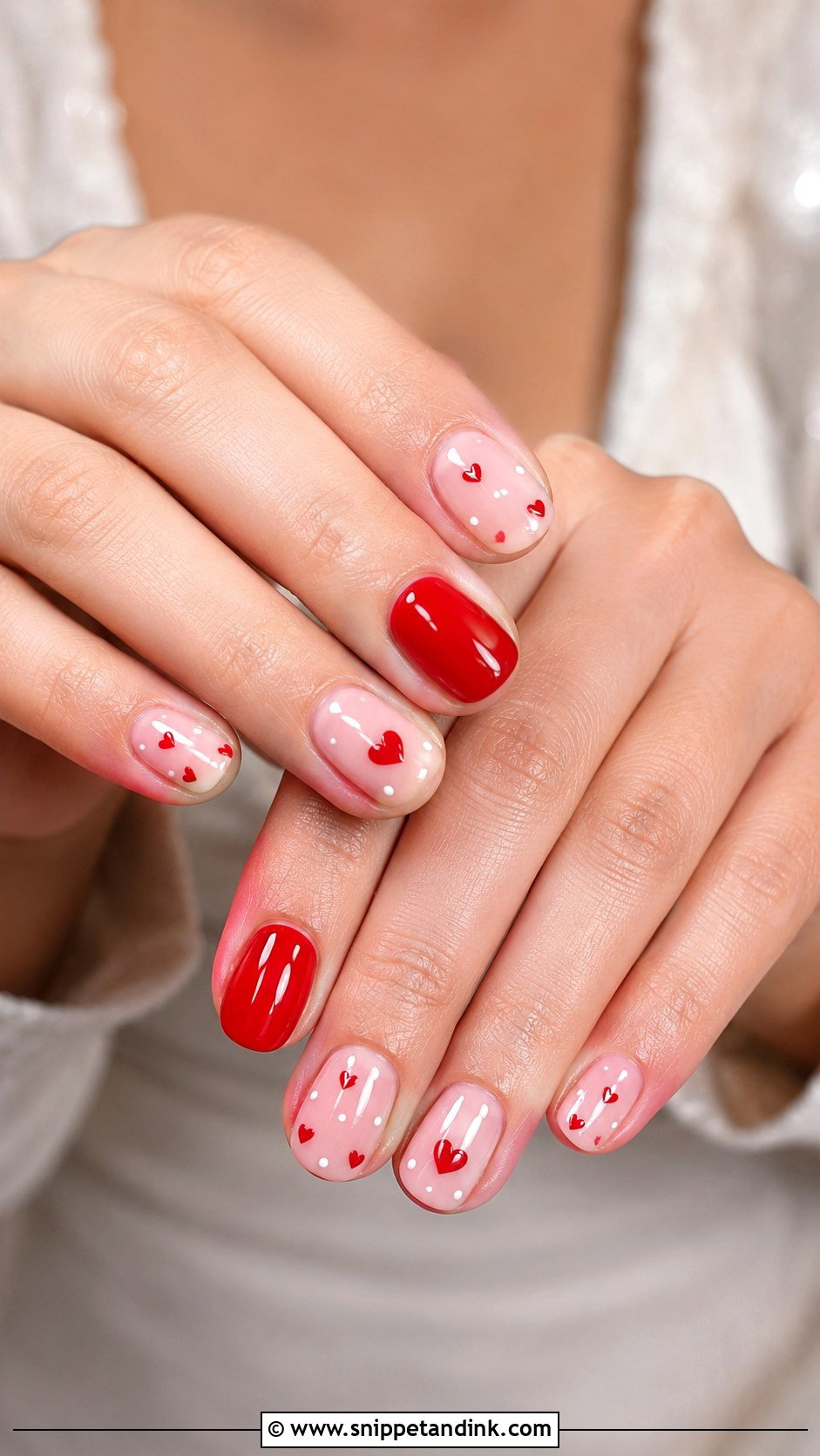 Red Almond Wedding Nails - Snippet and Ink - 20 Red Wedding Nails for Bride
