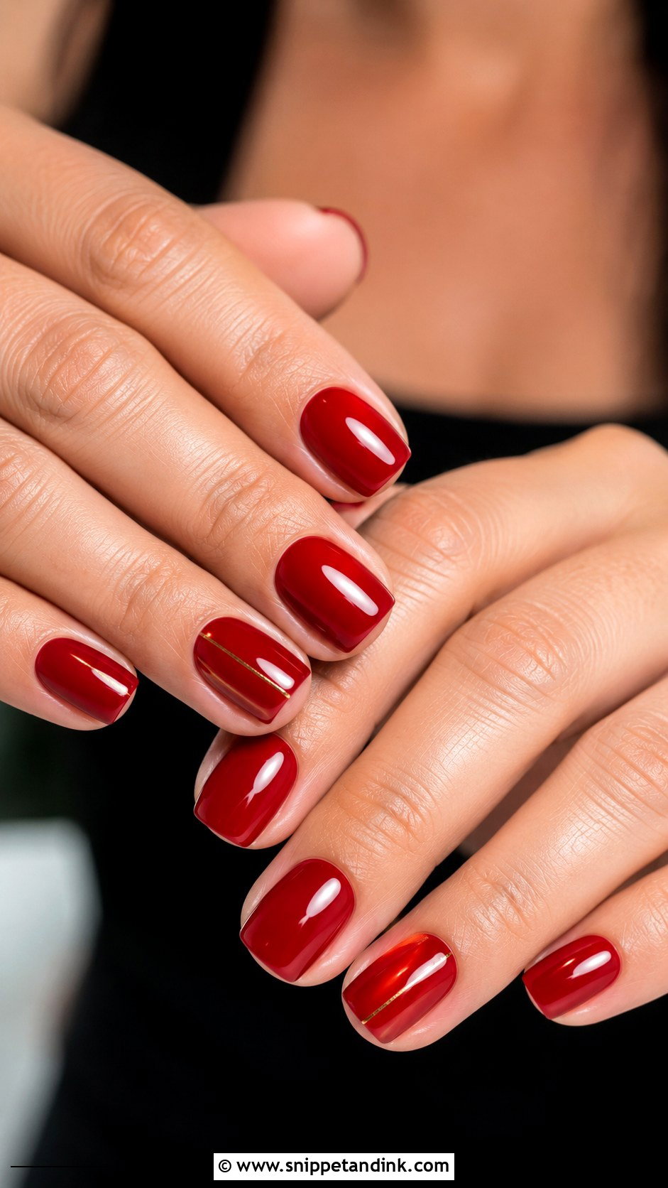 Red Anniversary Nails - Snippet and Ink - 20 Wedding Anniversary Nails Ideas