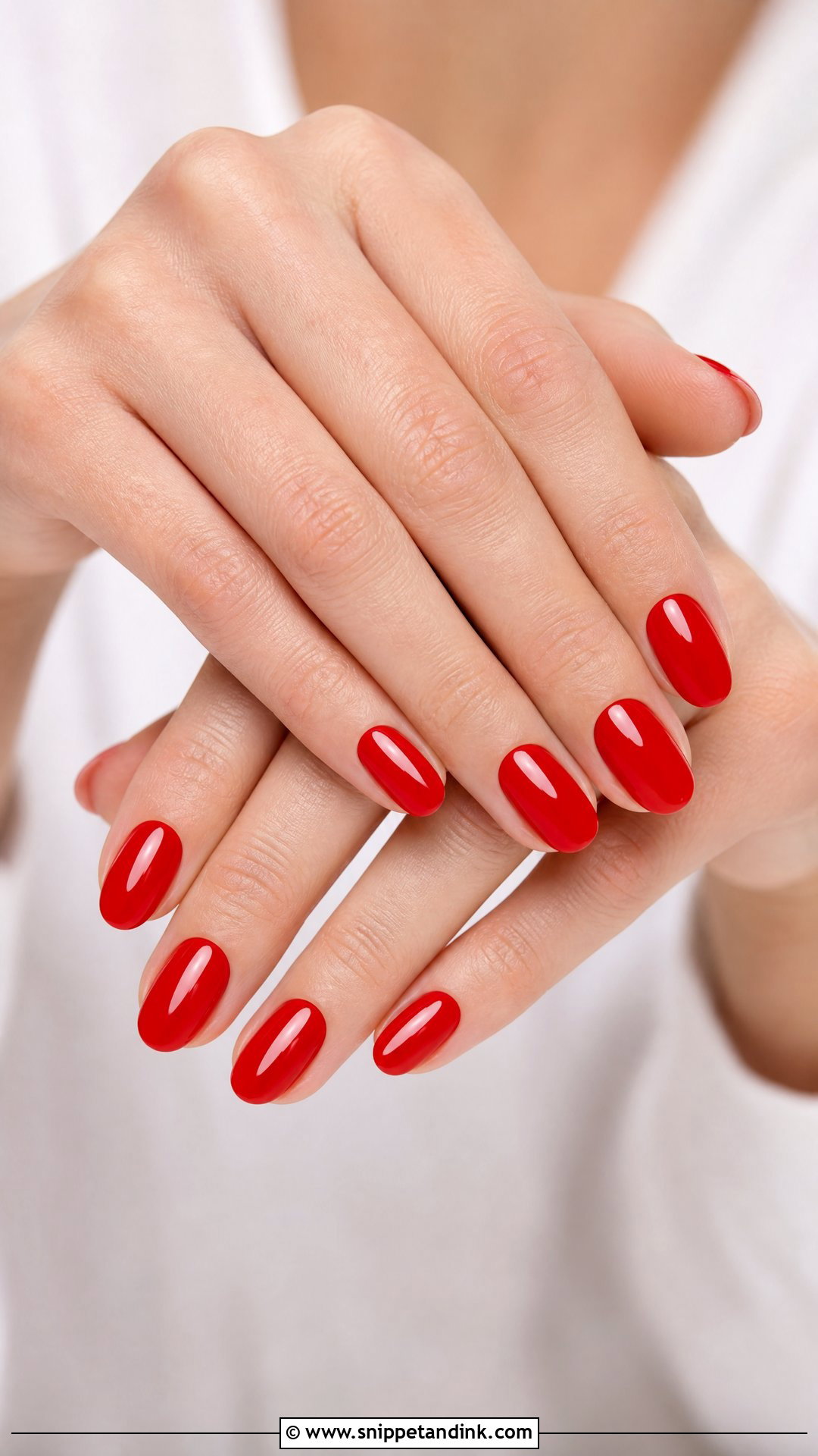 Red Bridal Nails - Snippet and Ink - 35 Bridal Nails Designs