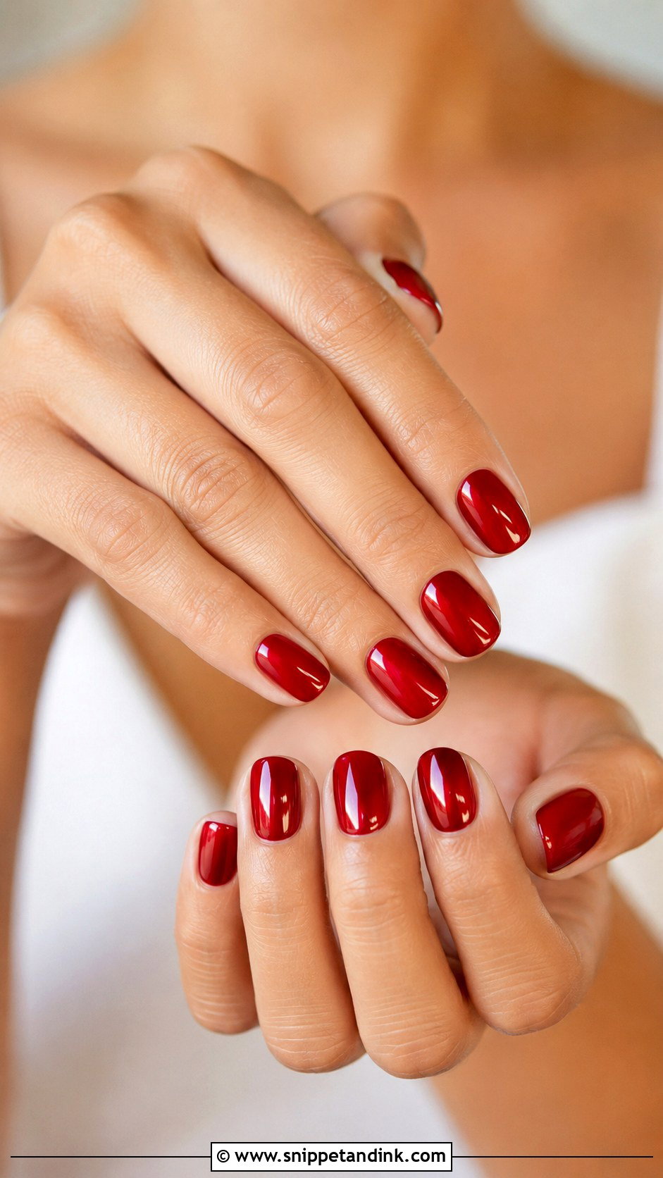 Red Bride Nails - Snippet and Ink - 20 Bride Nails 2025