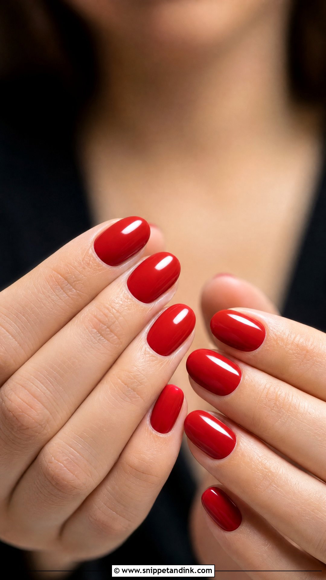 Red Engagement Nails - Snippet and Ink - 35 Engagement Nails Ideas