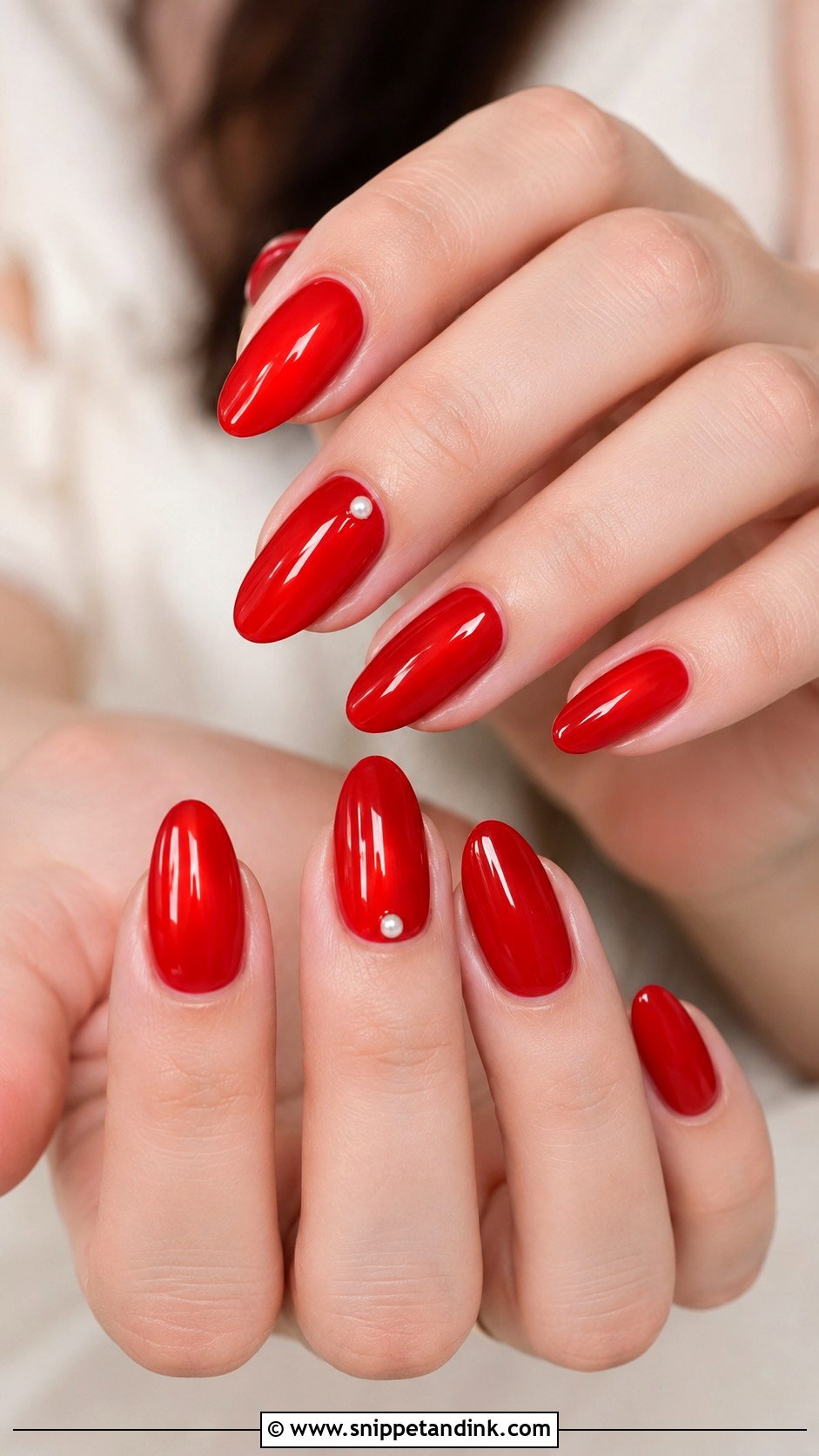 Red Glitter Wedding Nails - Snippet and Ink - 20 Red Wedding Nails for Bride