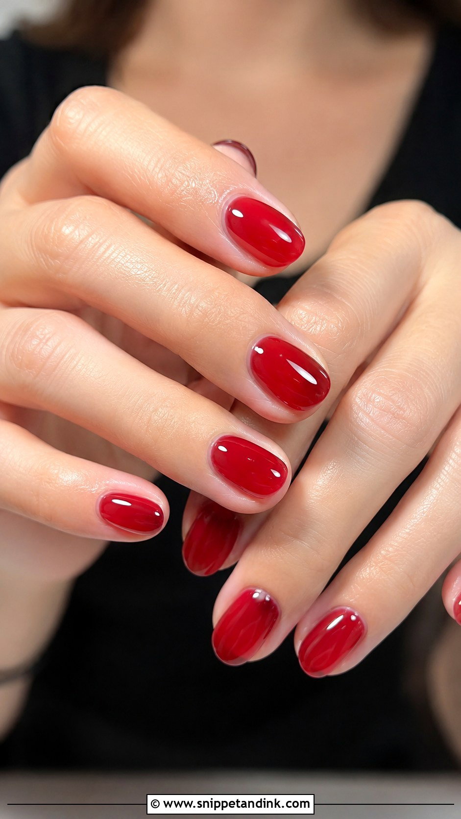 Red Jelly Wedding Nails - Snippet and Ink - 20 Red Nails for Wedding