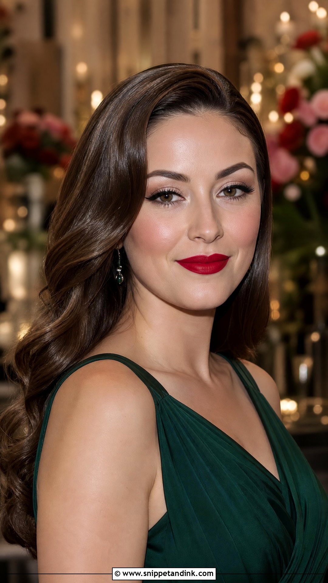 Red Lip Bridesmaid Makeup - Snippet and Ink - 25 Wedding Makeup for Bridesmaids
