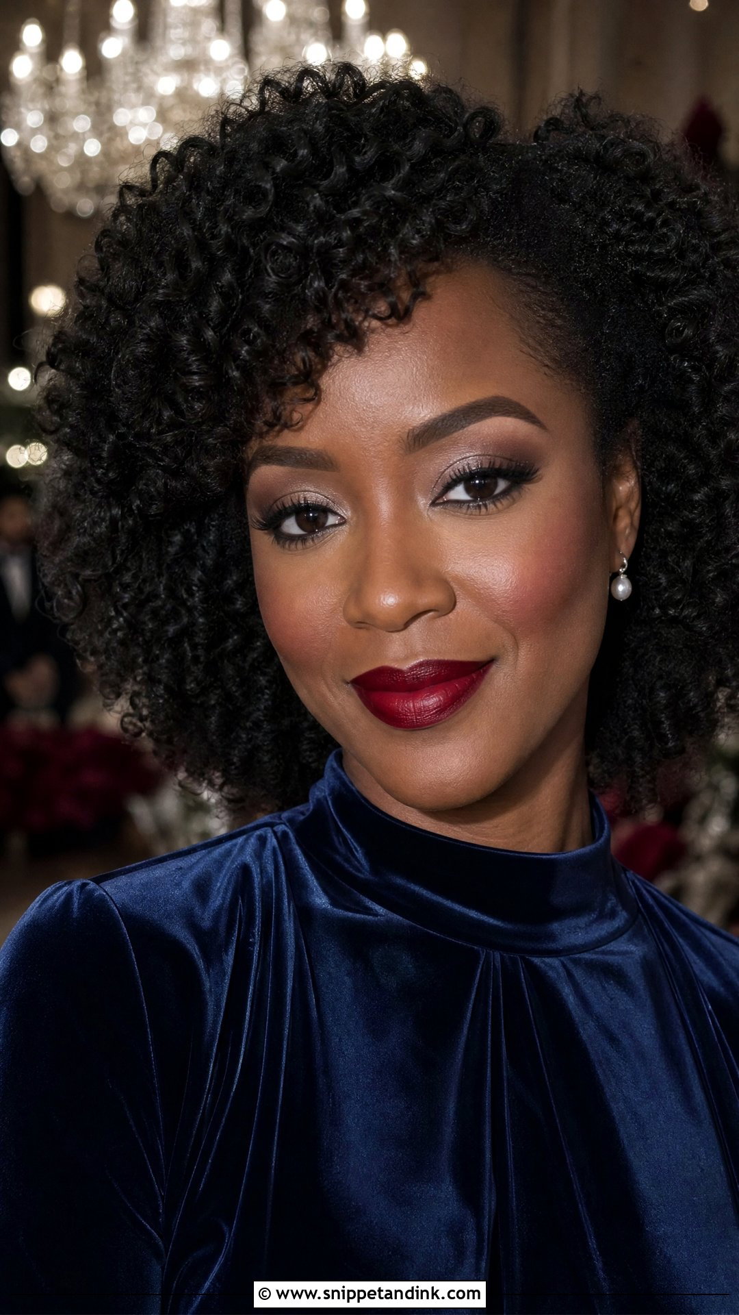 Red Lip Makeup For Winter Wedding Guest - Snippet and Ink - 20 Wedding Guest Makeup Red Lips