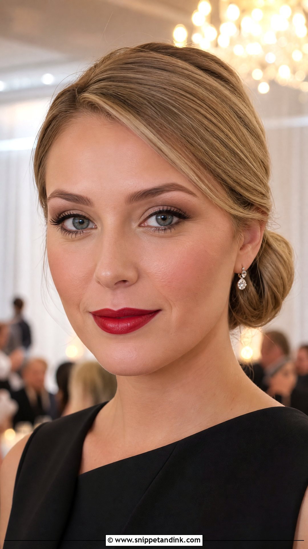 Red Lip Wedding Guest Makeup - Snippet and Ink - 25 Wedding Guest Makeup Looks