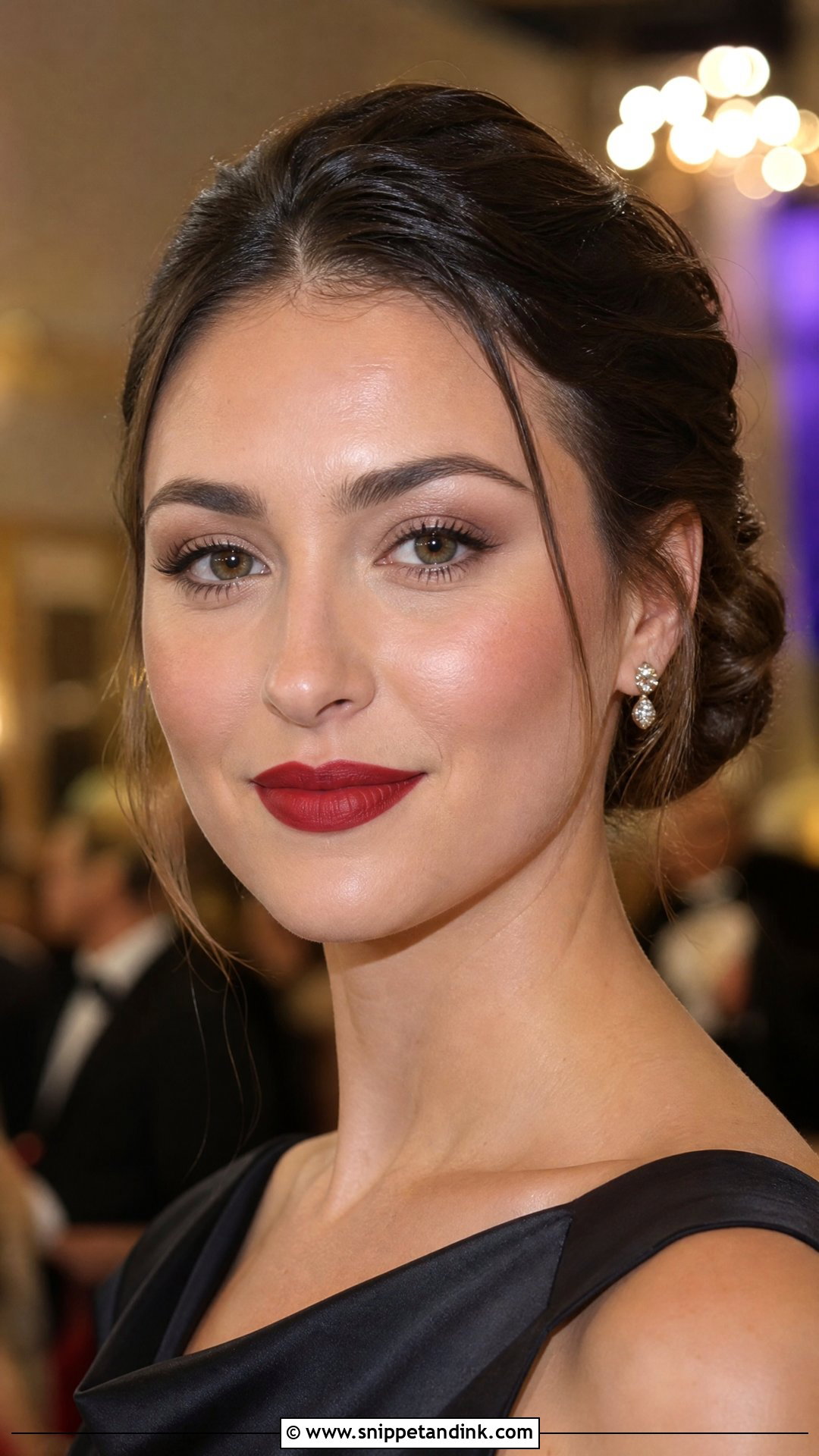 Red Lip Wedding Guest Makeup - Snippet and Ink - 35 Wedding Guest Makeup Ideas