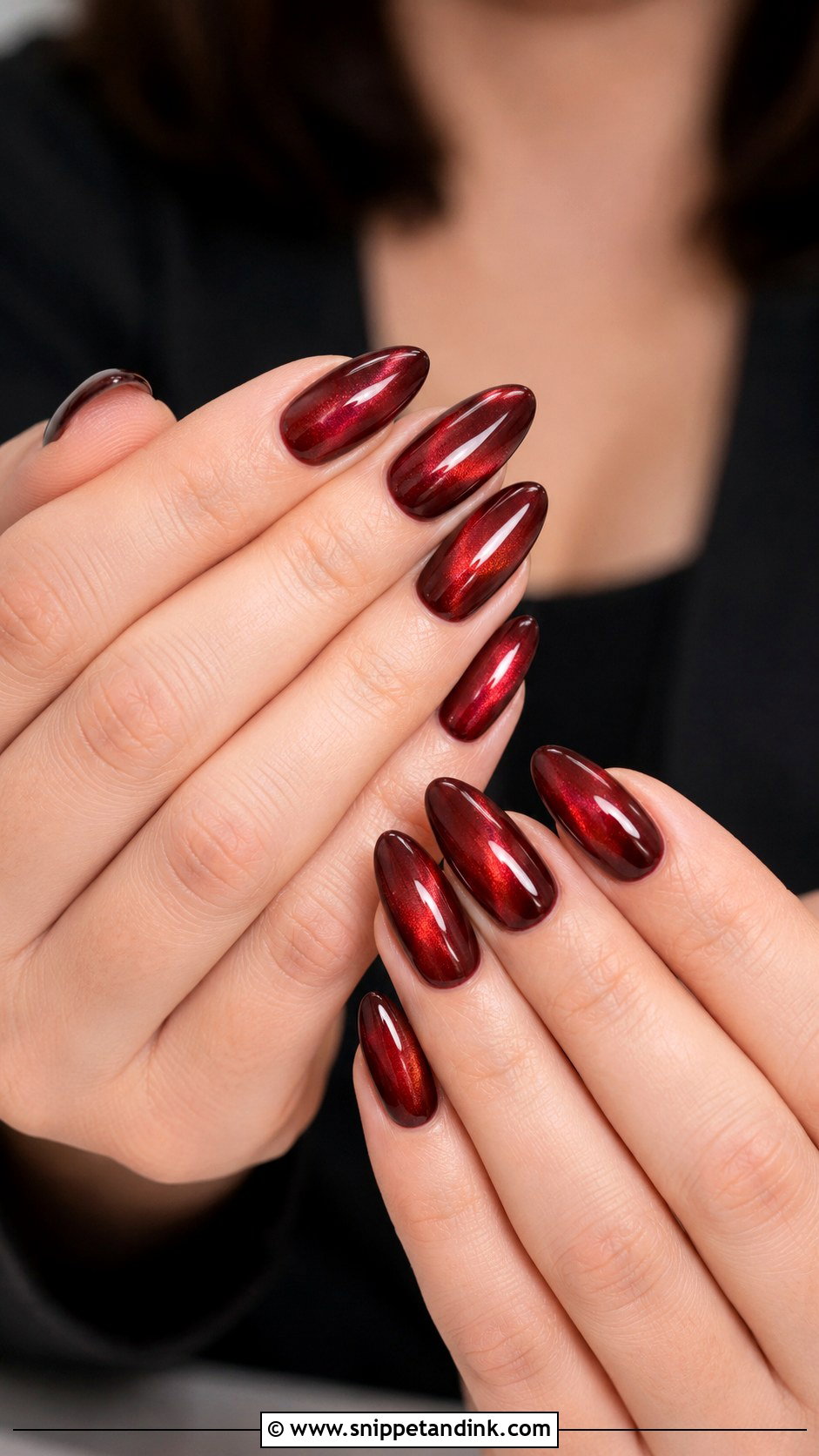 Red Negative Space Wedding Nails - Snippet and Ink - 20 Red Wedding Nails for Bride
