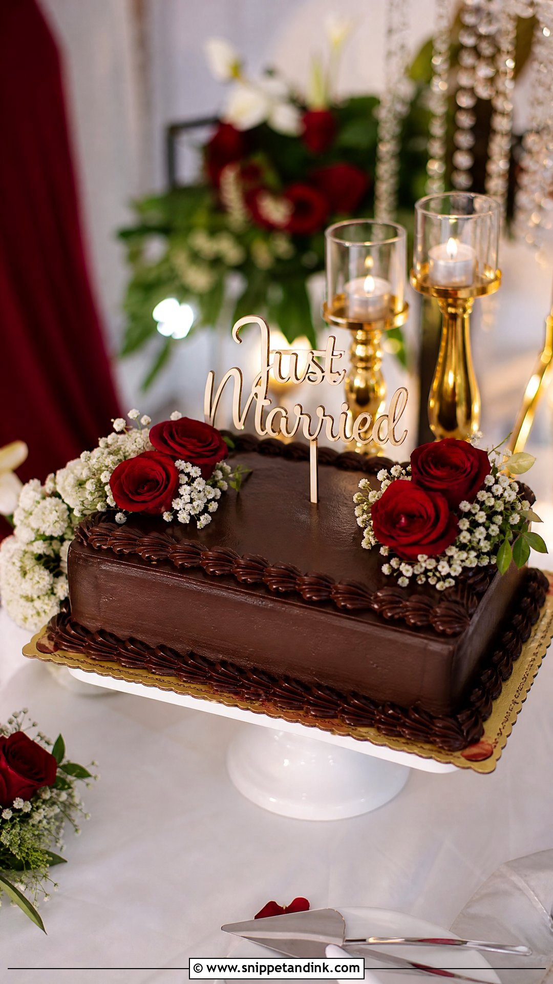 Red Ribbon Chocolate Dedication Cake Wedding - Snippet and Ink - 20 Red Ribbon Cake Philippines Ideas for Wedding