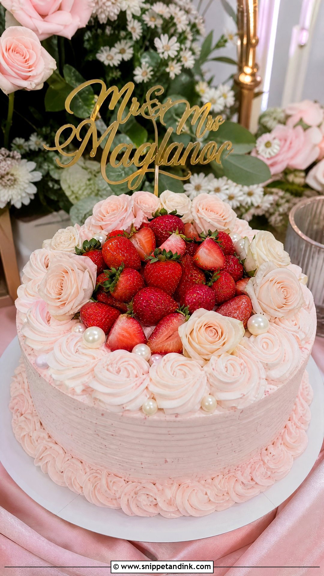 Red Ribbon Strawberry Cake Wedding - Snippet and Ink - 20 Red Ribbon Cake Philippines Ideas for Wedding