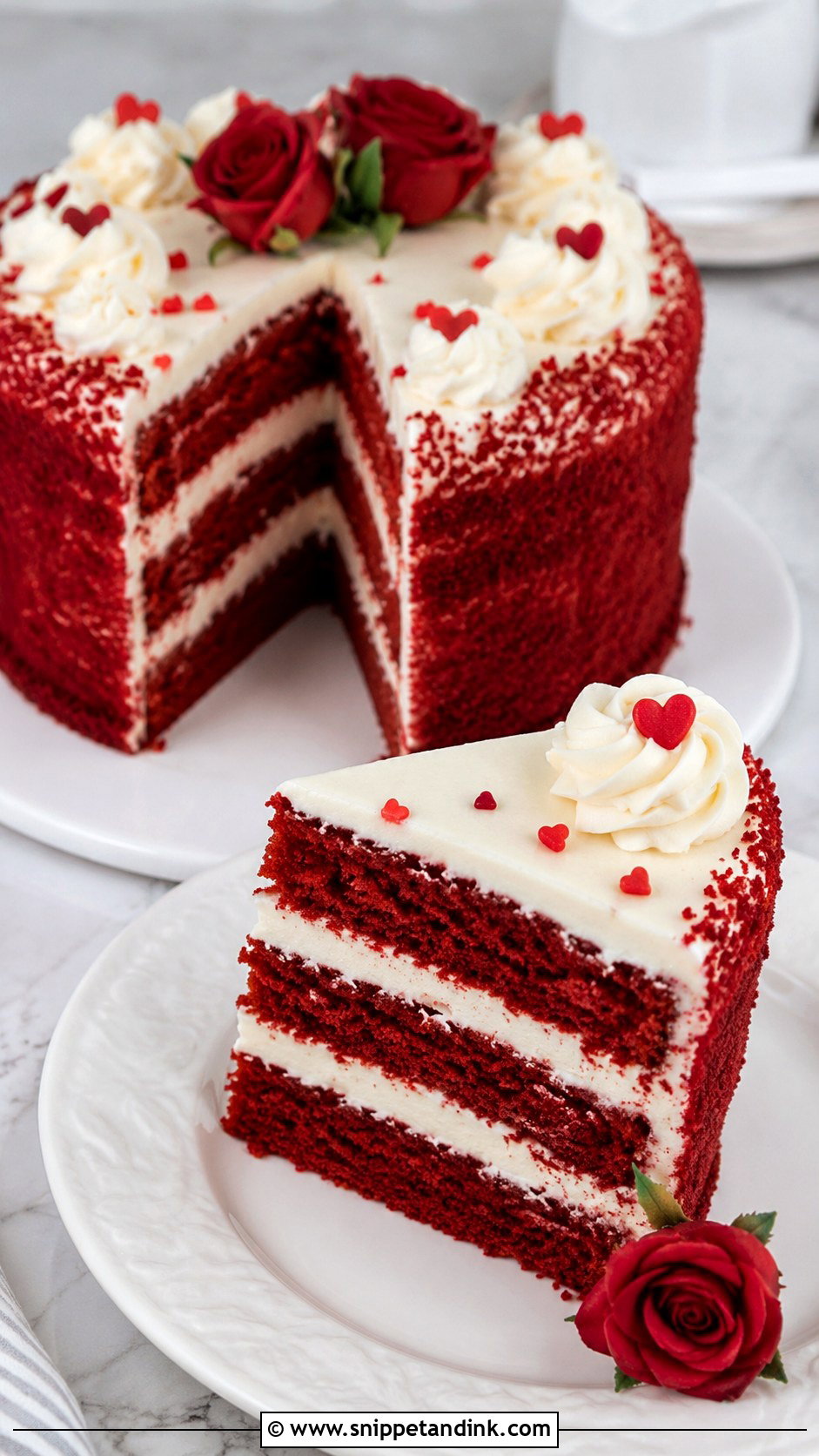 Red Velvet Anniversary Cake - Snippet and Ink - 20 Anniversary Cake Snapchat Story Ideas