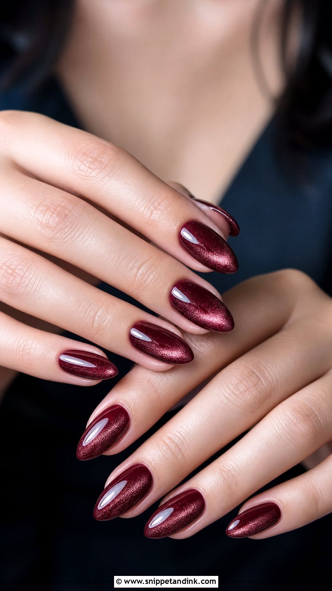 Red Velvet Bridal Nails - Snippet and Ink - 25 Red Bridal Nails