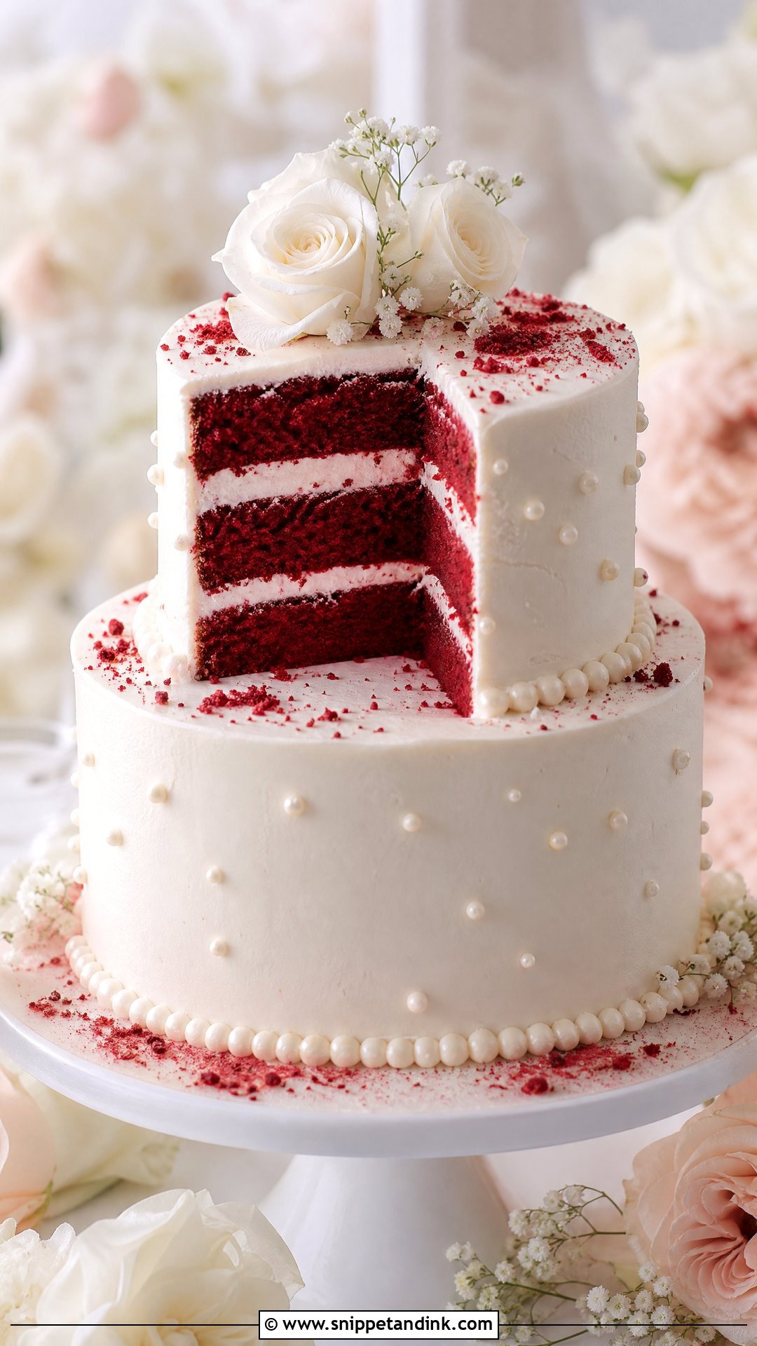 Red Velvet Wedding Cake Recipe - Snippet and Ink - 20 Wedding Cake Recipe