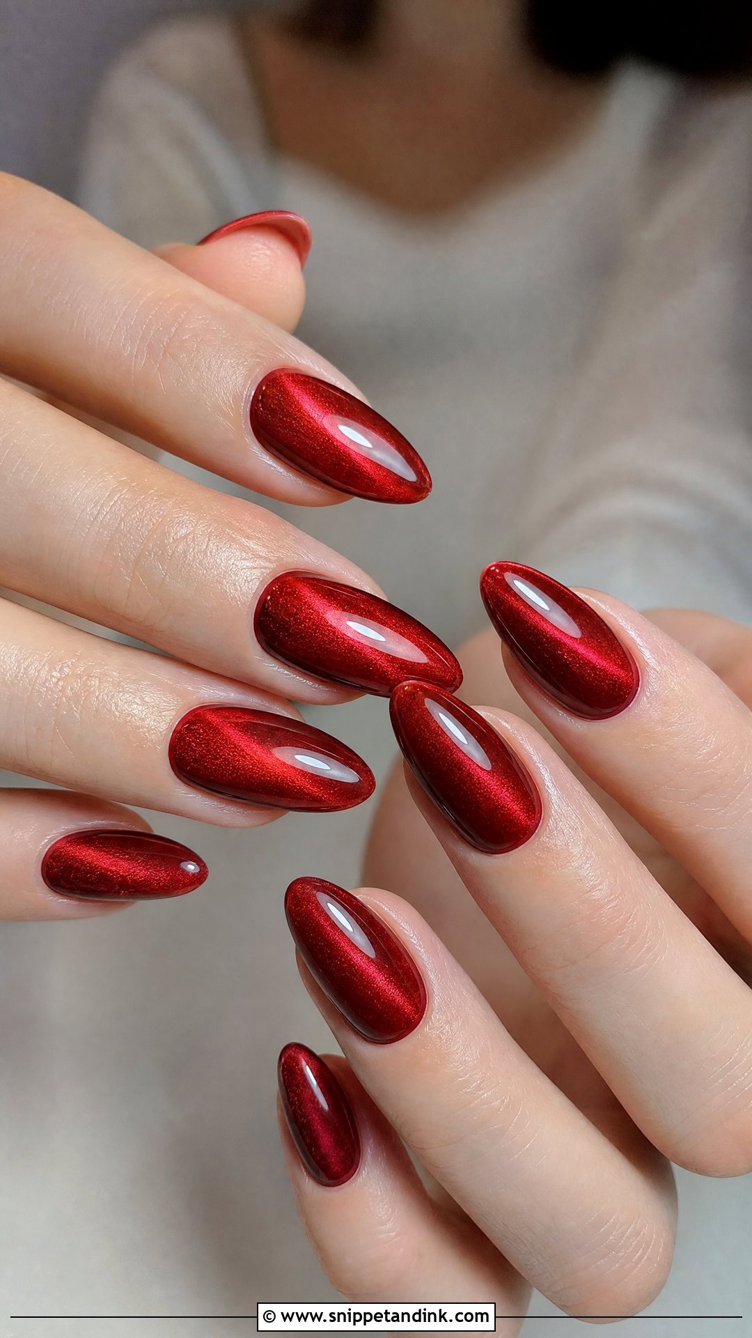 Red Velvet Wedding Nails - Snippet and Ink - 25 Red Wedding Nails