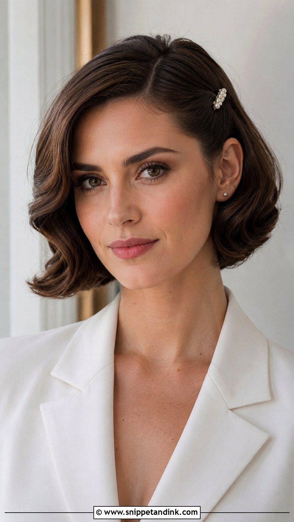 Retro Bob Wedding Hair - Snippet and Ink - 15 Retro Wedding Hairstyles