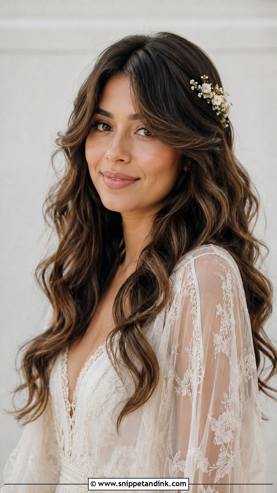 Retro Bride 70s Waves - Snippet and Ink - 15 Retro Bride Hairstyles