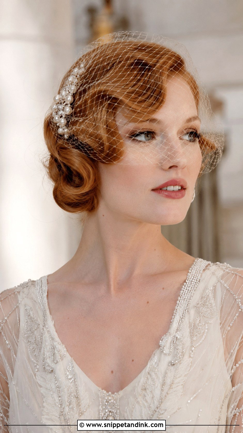 Retro Bride Faux Bob - Snippet and Ink - 15 Retro Bride Hairstyles