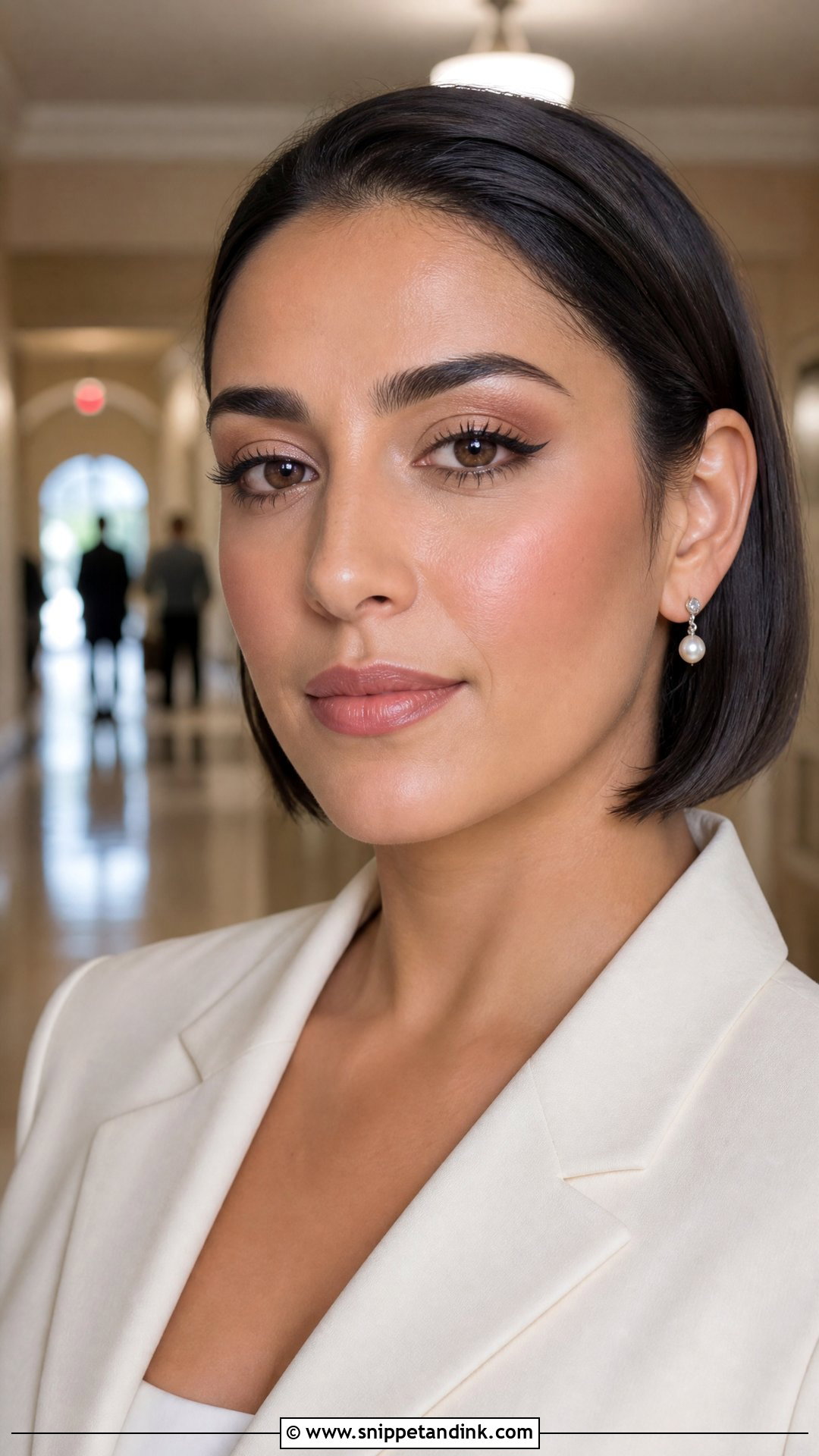 Retro Courthouse Wedding Makeup - Snippet and Ink - 20 Retro Wedding Makeup Ideas