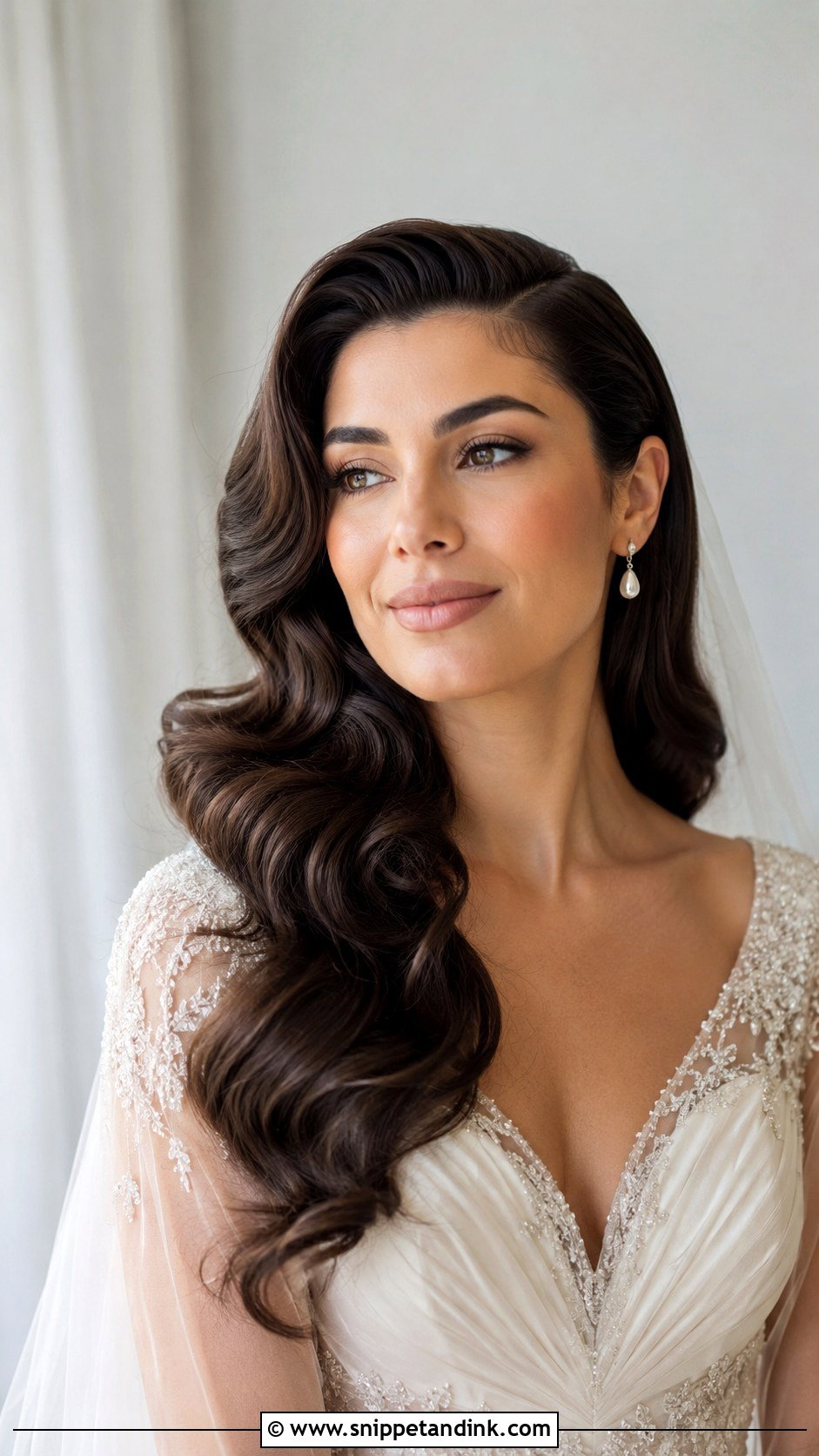 Retro Ponytail Wedding Hair - Snippet and Ink - 15 Retro Wedding Hairstyles