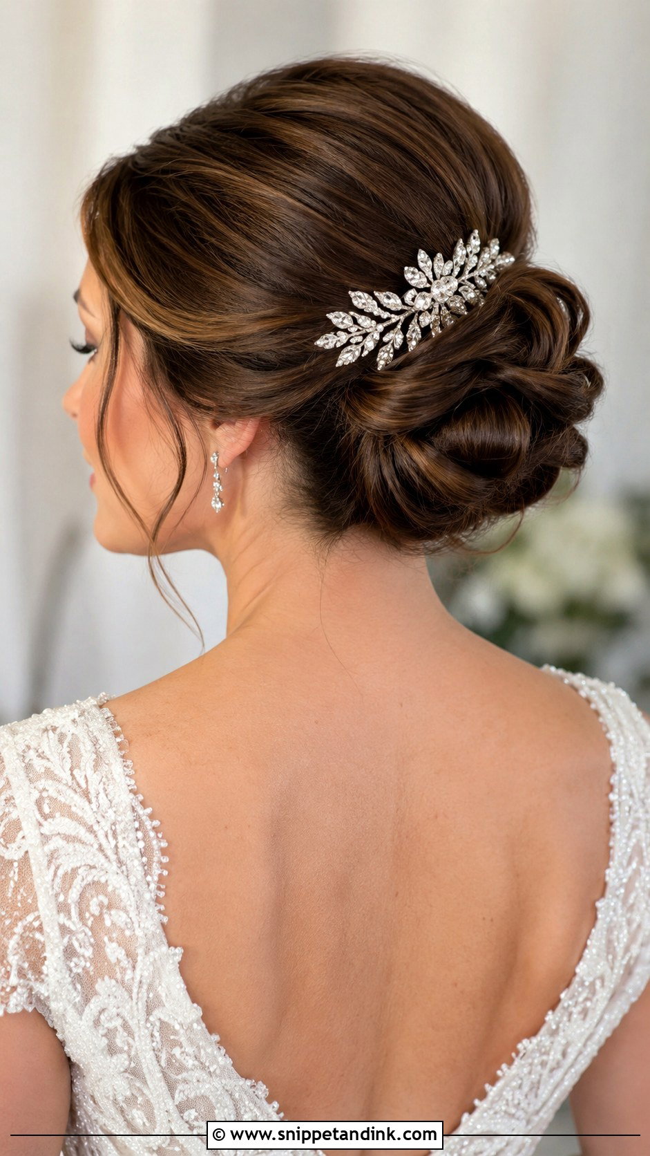 Rhinestone Hair Comb - Snippet and Ink - 25 Wedding Hair Pieces