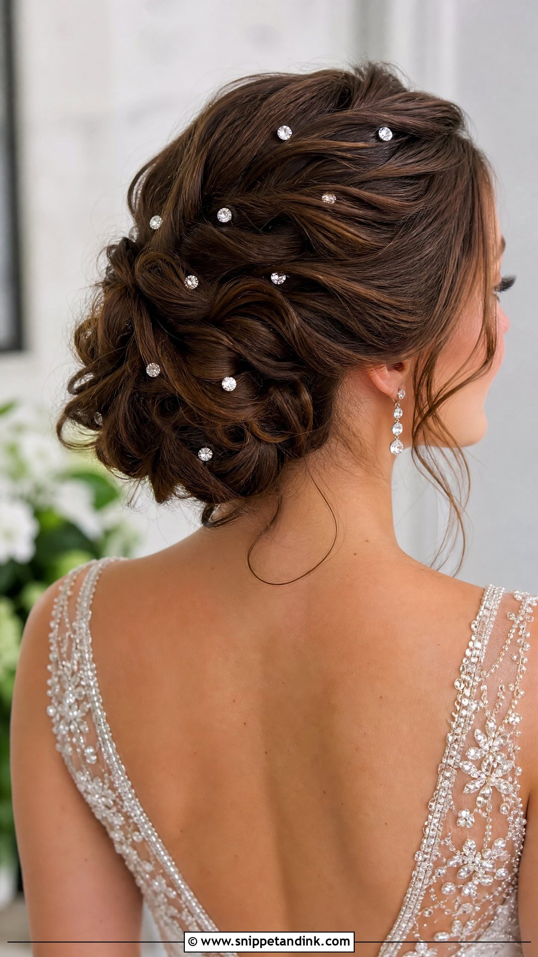 Rhinestone Hair Pins - Snippet and Ink - 25 Bridal Hair Pieces