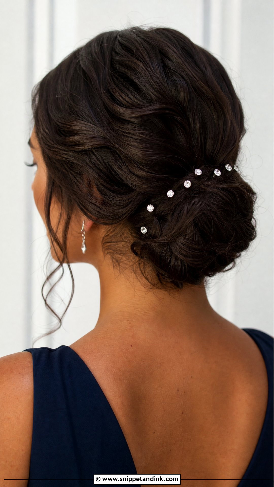Rhinestone Hair Pins for Wedding Guest - Snippet and Ink - 15 Hair Accessories for Wedding Guest