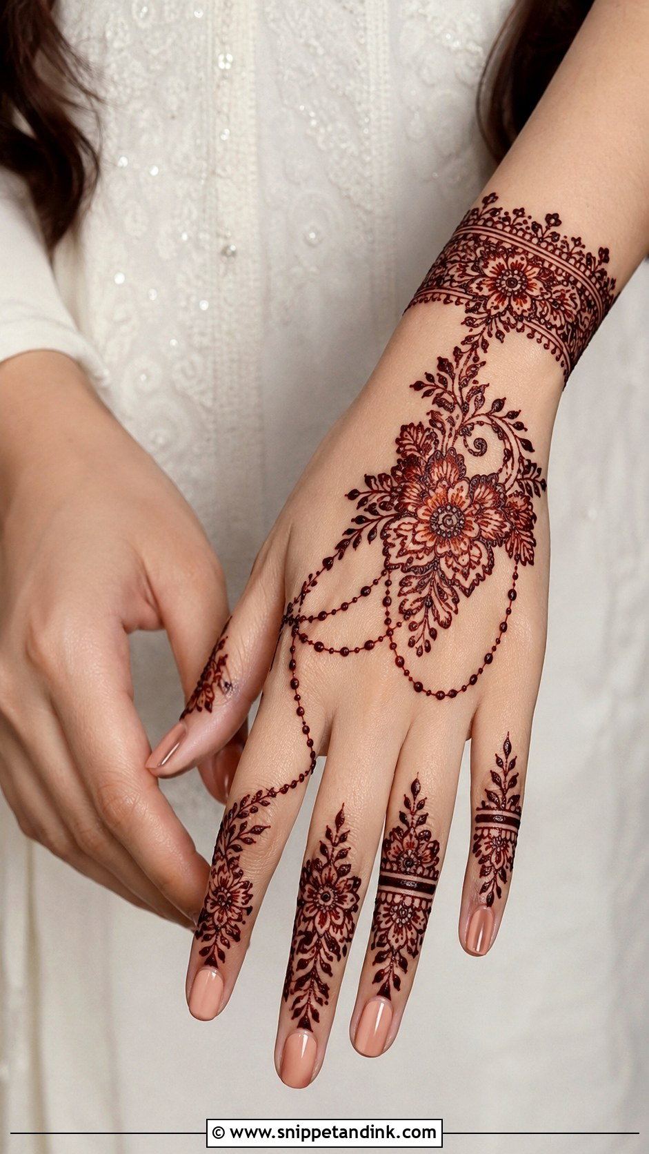 Right Hand Eid Mehndi Design - Snippet and Ink - 35 Right Hand Mehndi Design Ideas