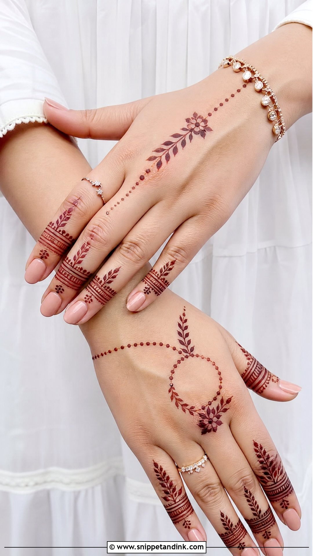 Ring Banch Mehndi Design - Snippet and Ink - 30 Banch Mehndi Design Ideas