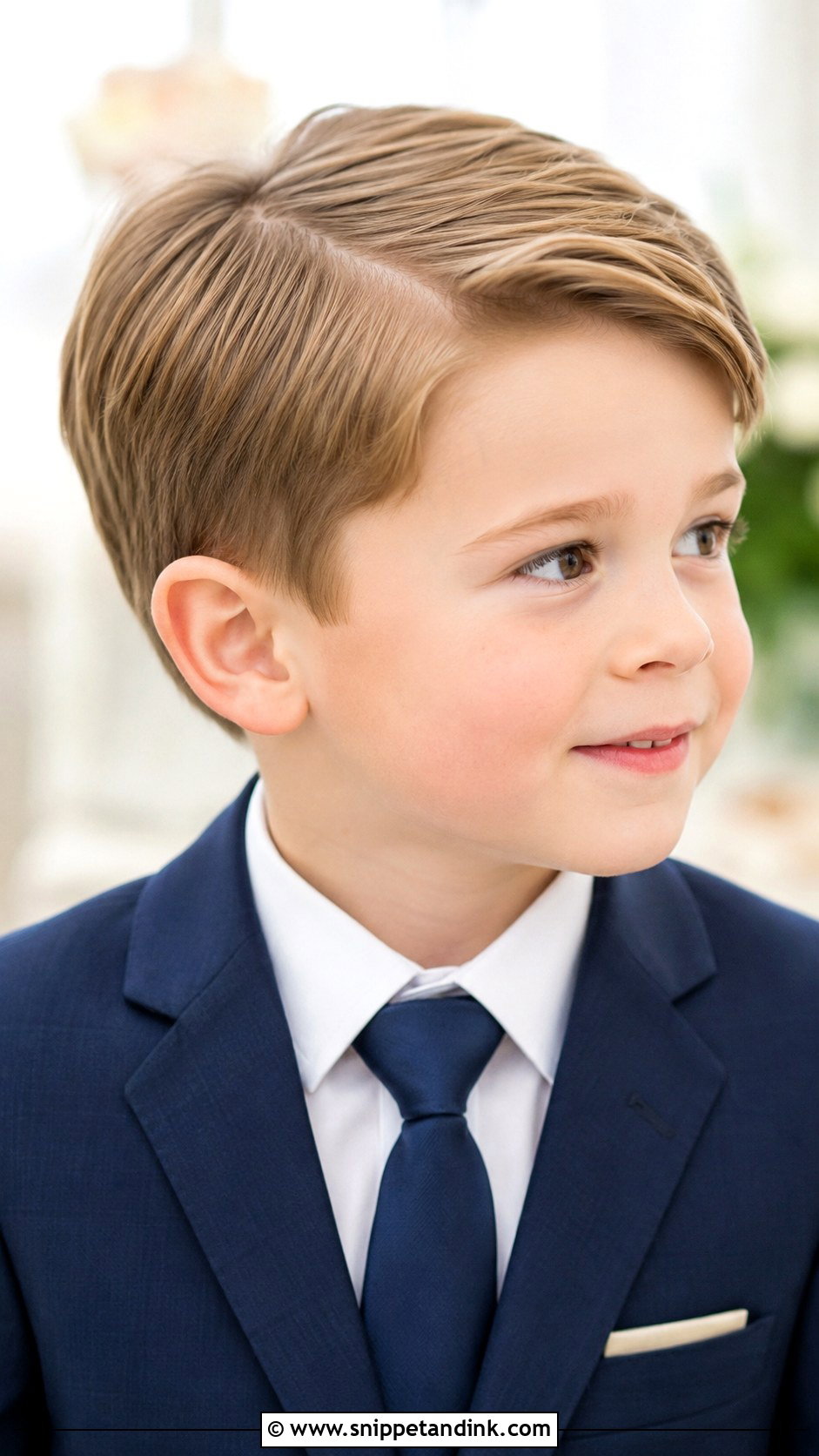 Ring Bearer Hairstyle For Wedding - Snippet and Ink - 20 Hairstyles for Kids for Weddings