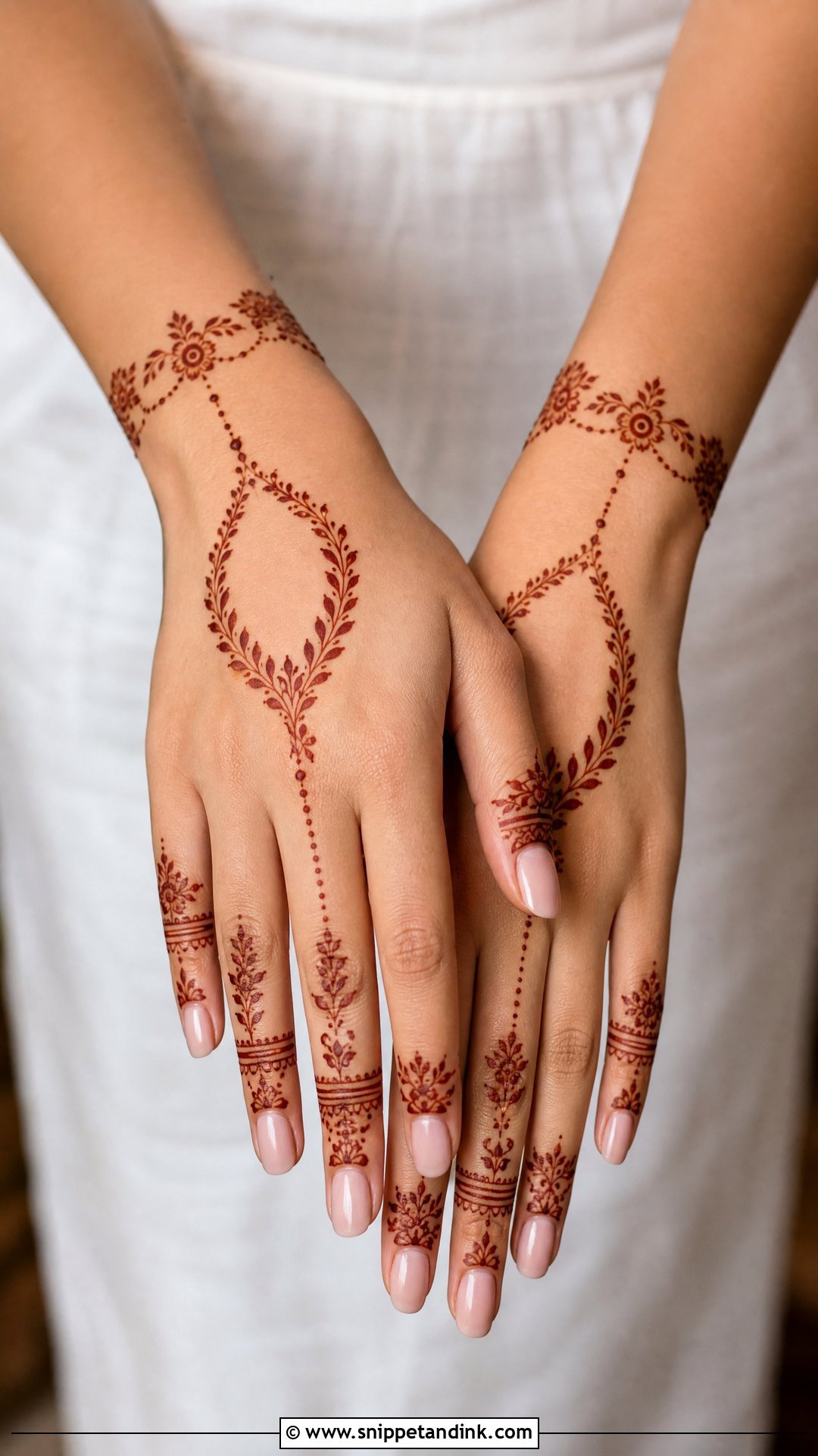 Ring Ceremony Engagement Bridal Mehndi Design - Snippet and Ink - 25 Engagement Bridal Mehndi Designs