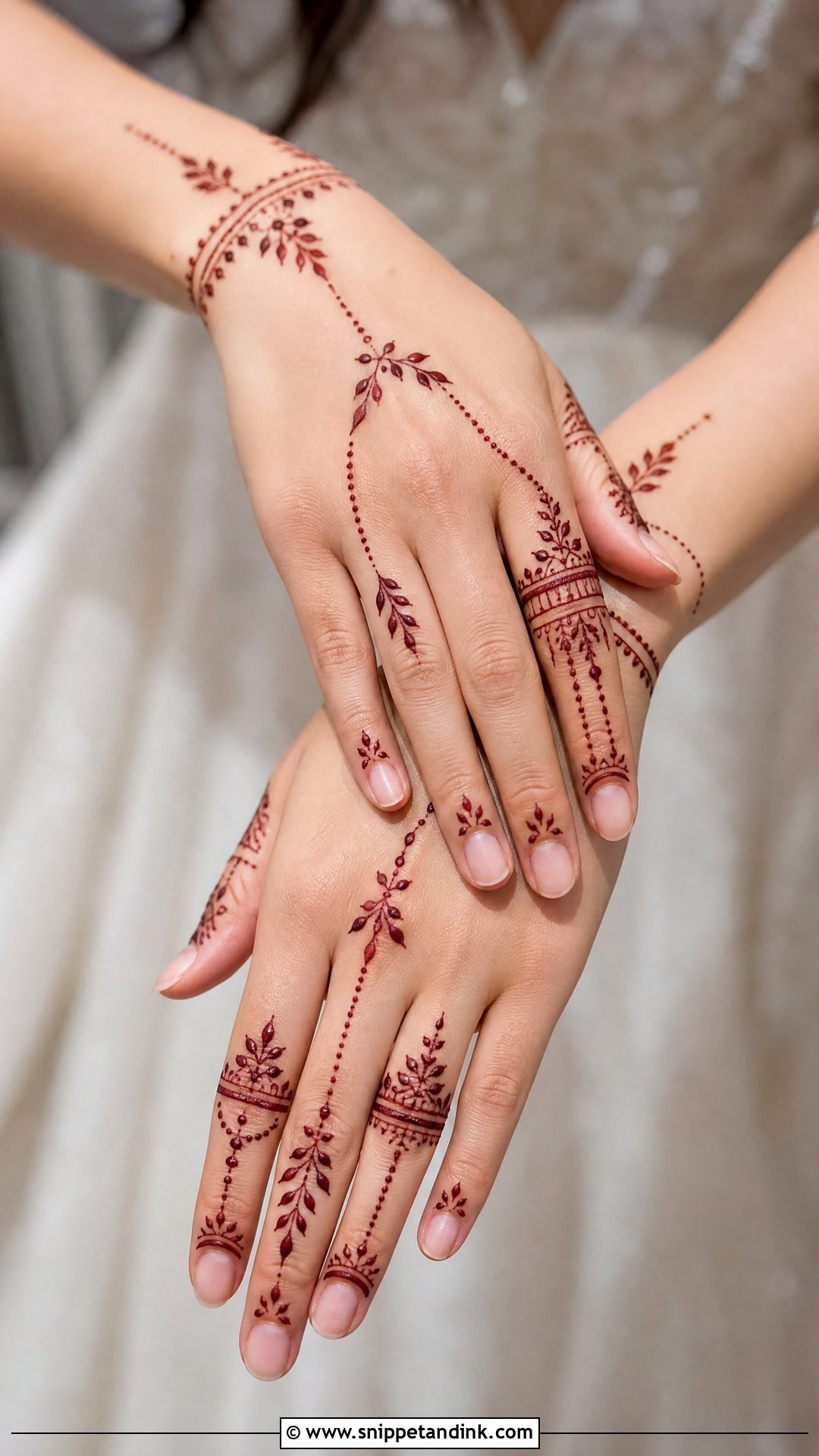 Ring Ceremony Mehndi Design - Snippet and Ink - 20 Latest Mehndi Designs for Engagement