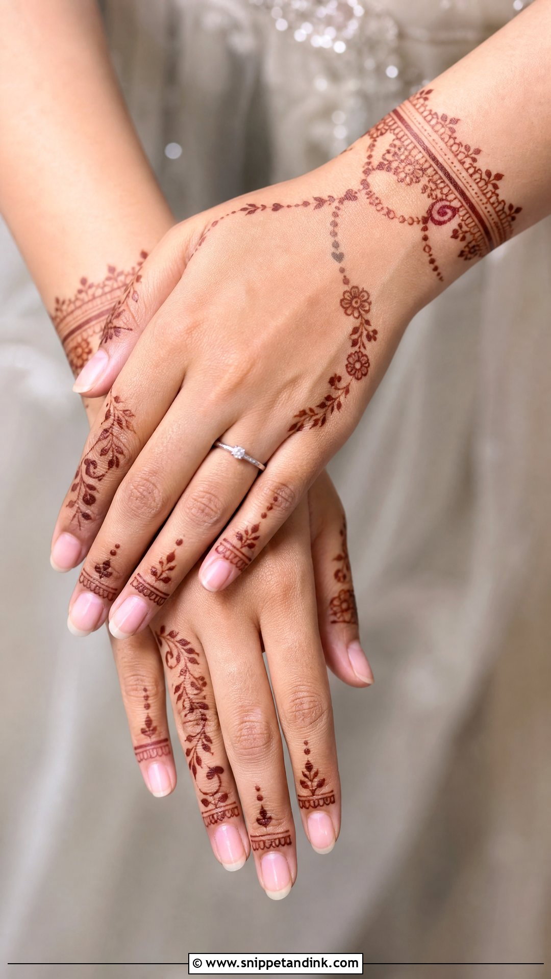 Ring Ceremony Mehndi Design - Snippet and Ink - 25 Mehndi Designs for Engagement