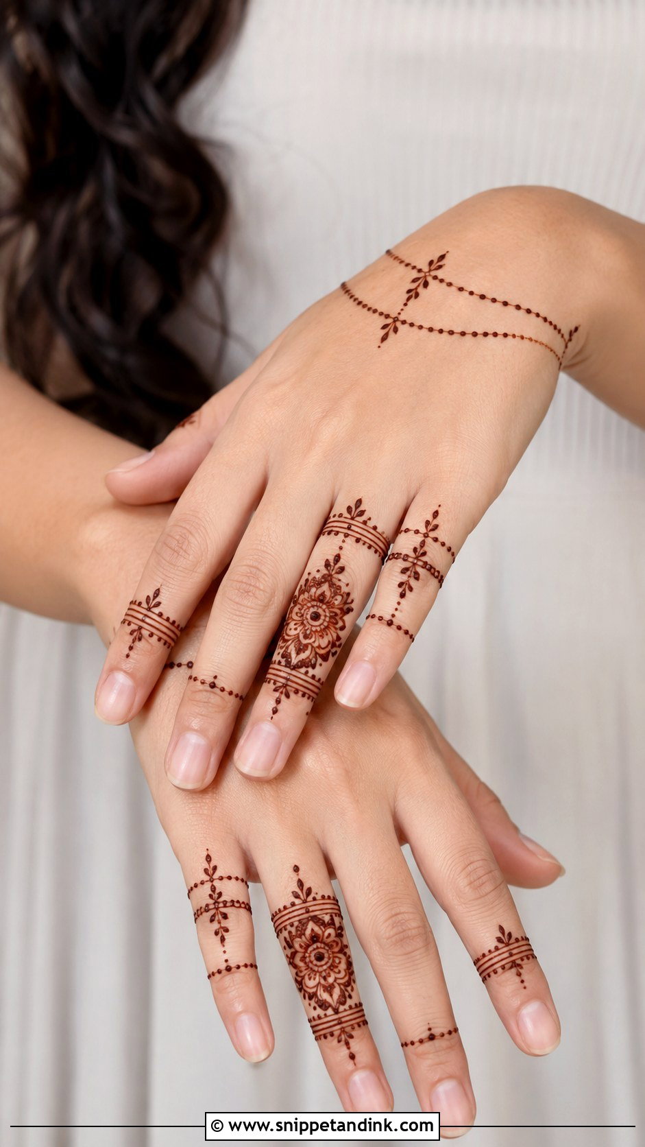 Ring Finger Mehndi Design - Snippet and Ink - 35 Finger Mehndi Design Ideas