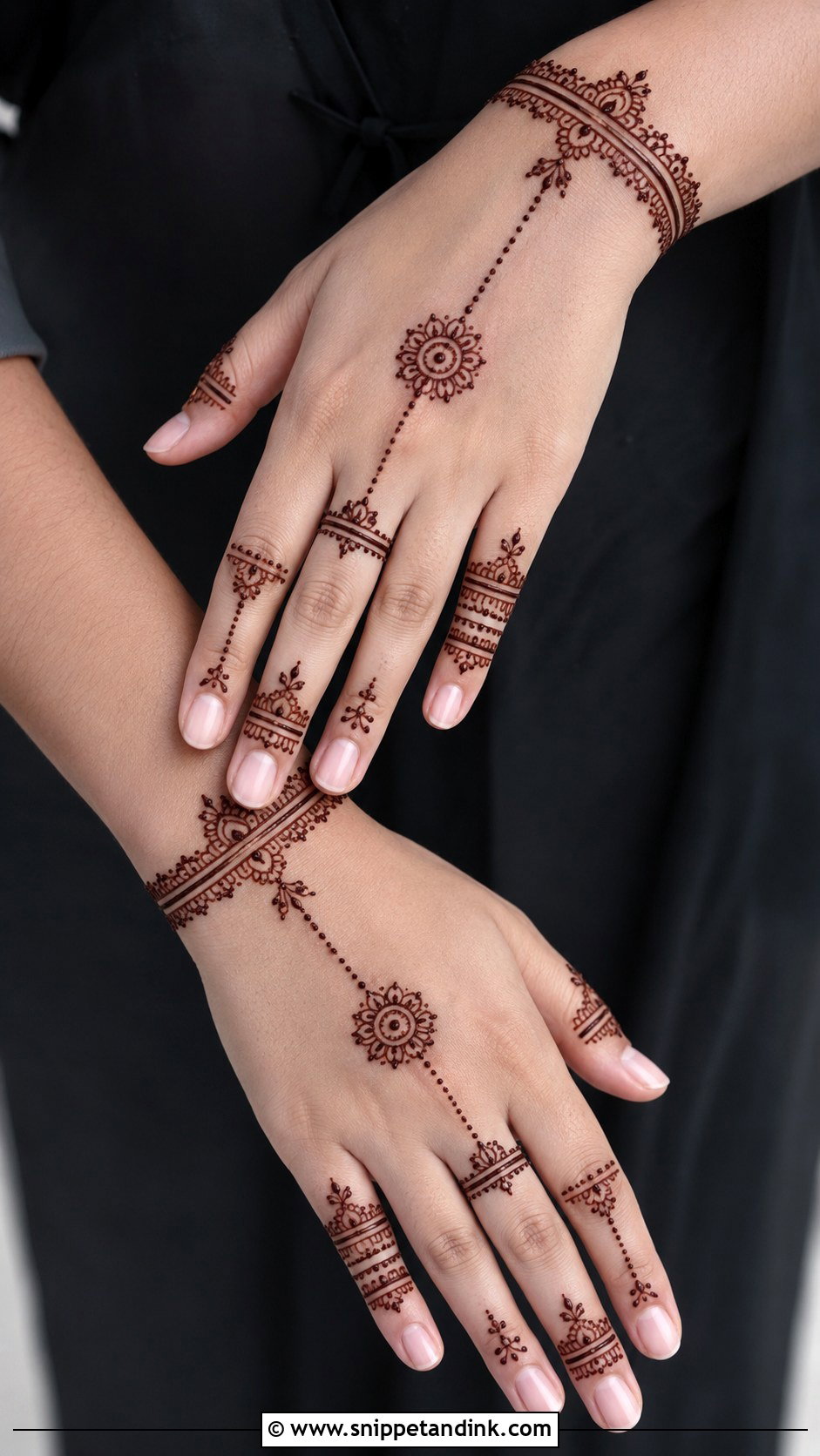 Ring Mehndi Design - Snippet and Ink - 35 Stylish Mehndi Designs