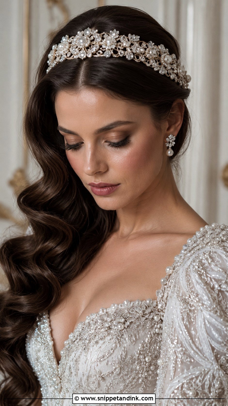 Rococo Embellished Headband - Snippet and Ink - 25 Bridal Hair Pieces