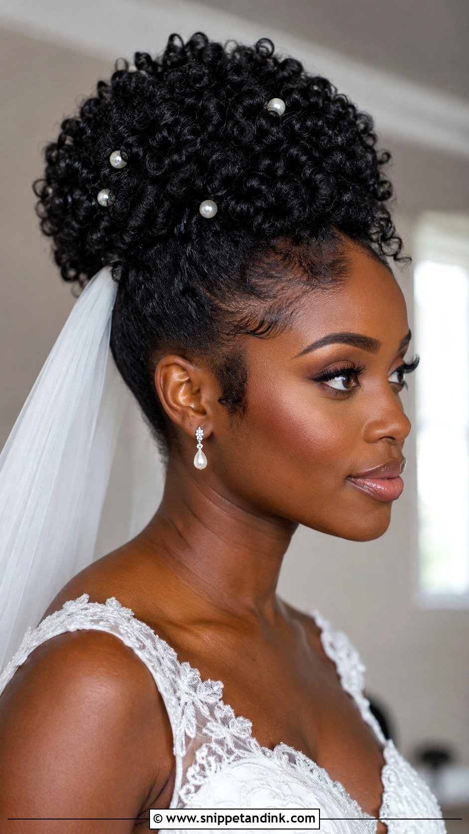 Rod Set Curly Bun - Snippet and Ink - 20 4c Bridal Hairstyles