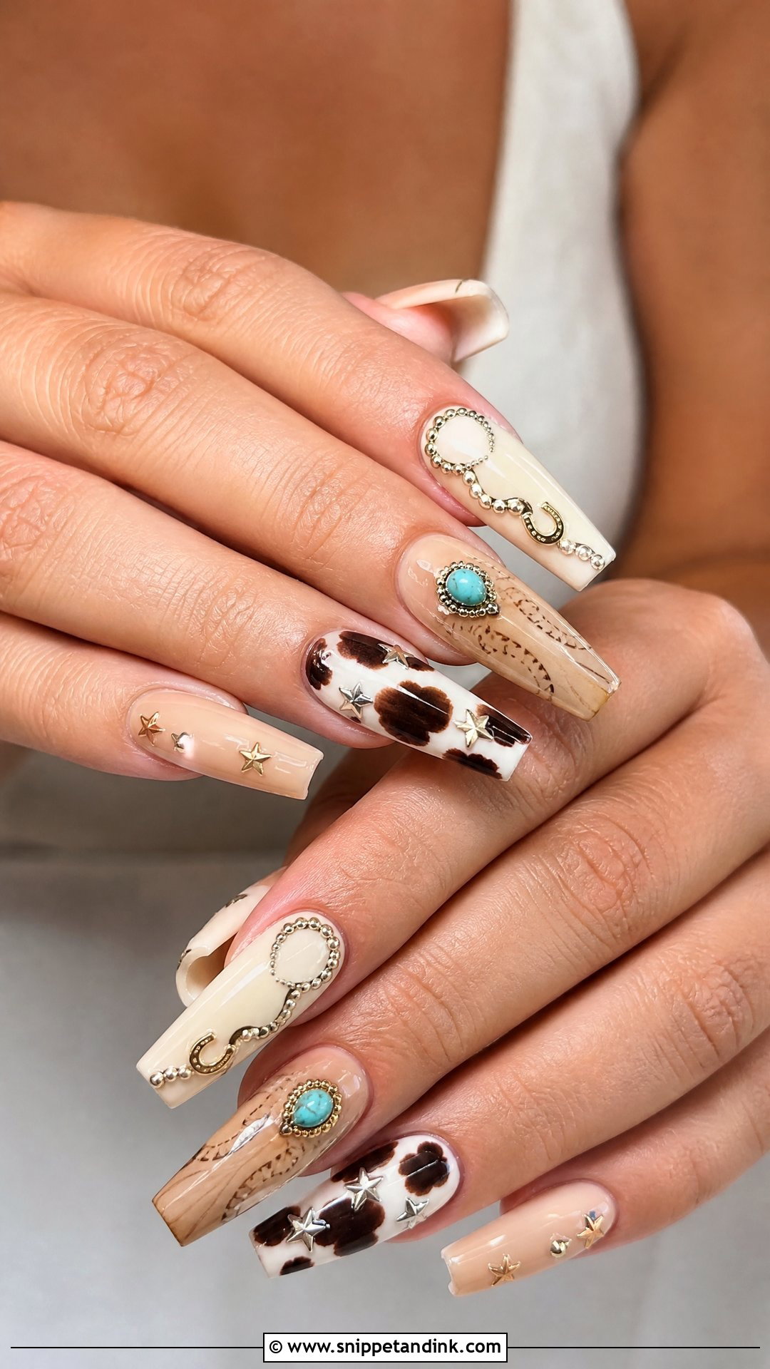 Rodeo Western Wedding Nails - Snippet and Ink - 25 Western Wedding Nails