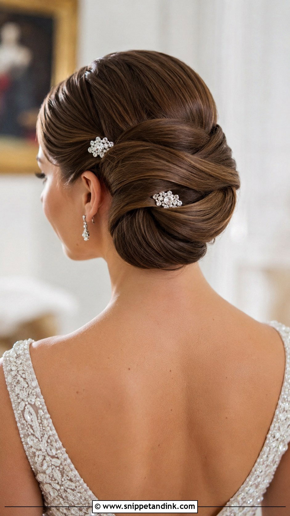 Rolled Updo - Snippet and Ink - 30 Wedding Updo Hairstyles