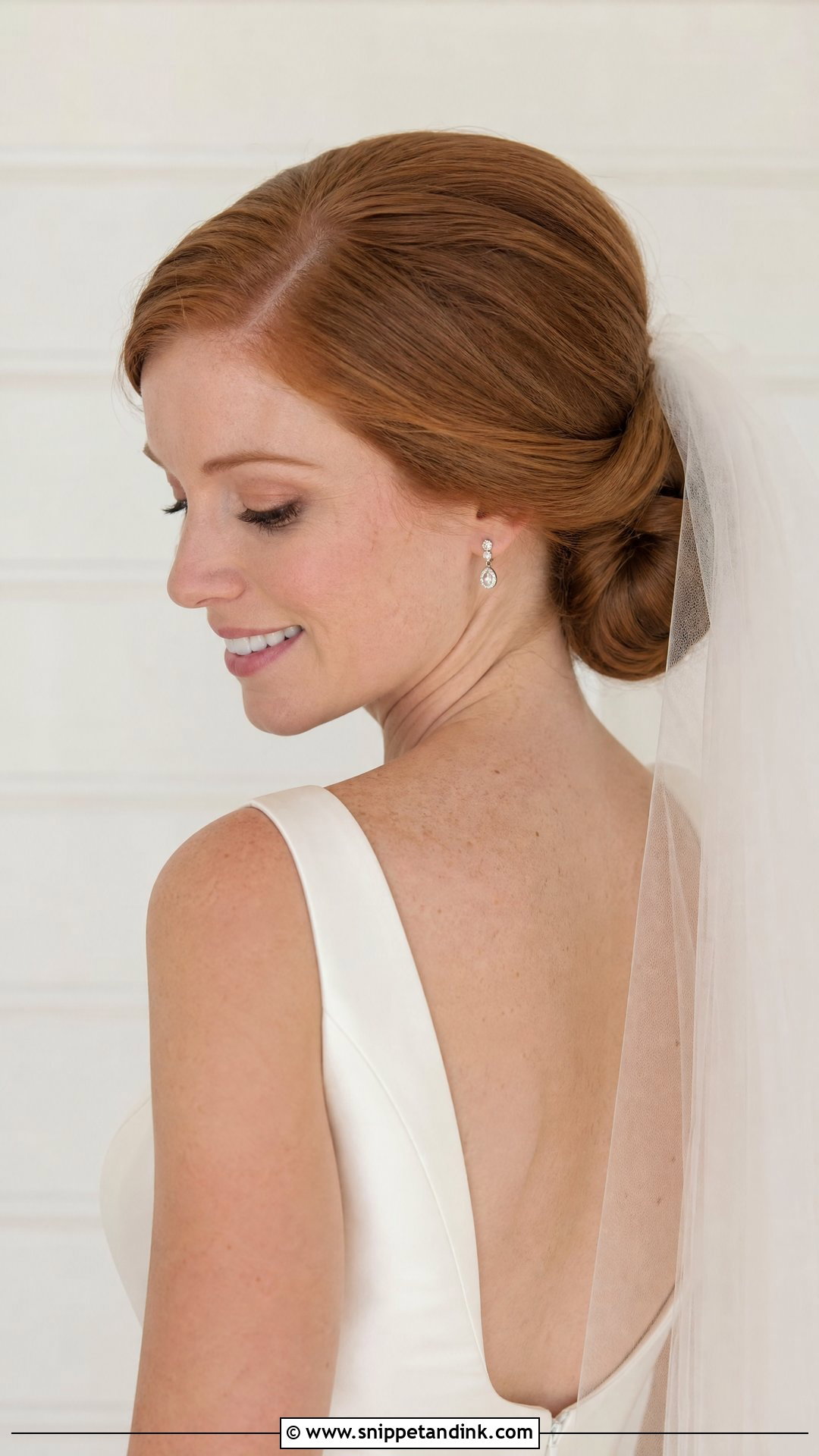 Rolled Updo For Medium Hair Wedding - Snippet and Ink - 20 Simple Updos for Medium Hair Wedding