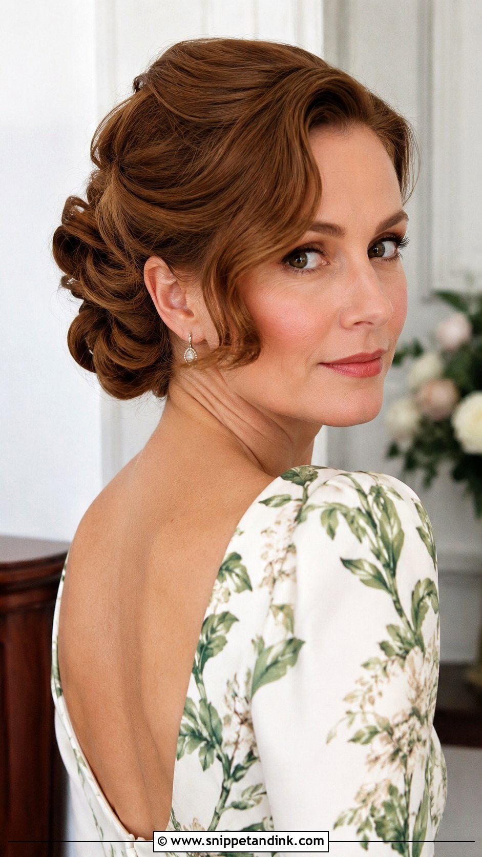 Rolled Updo For Short Hair - Snippet and Ink - 15 Wedding Guest Updos for Short Hair