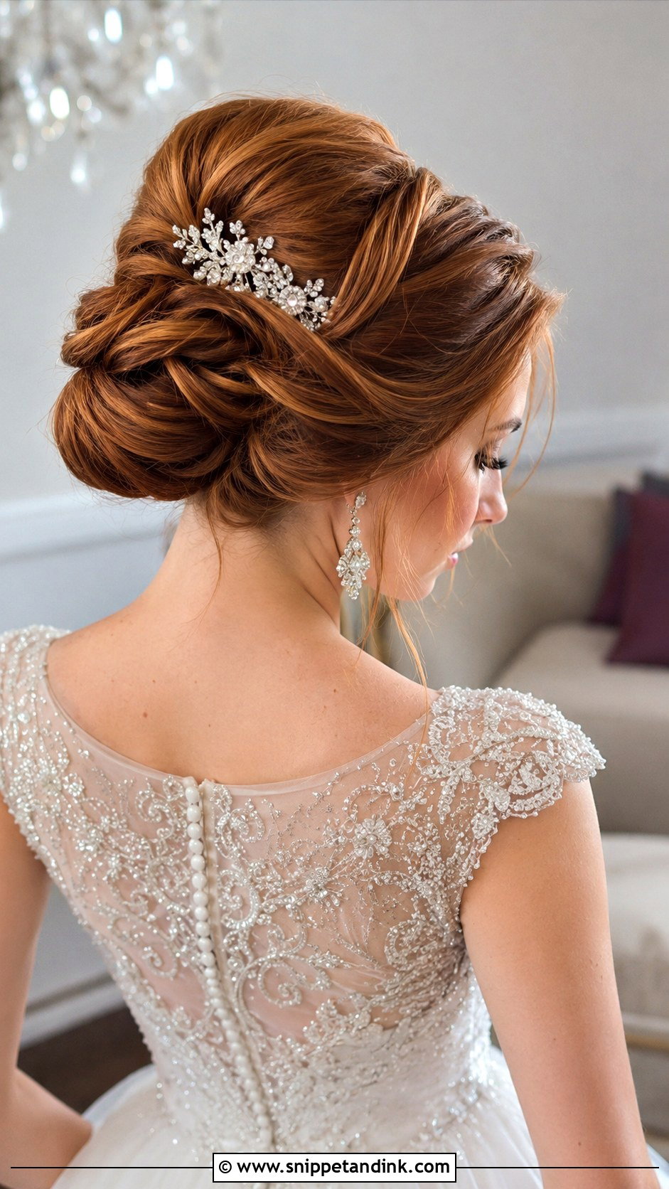 Rolled Updo With Volume - Snippet and Ink - 25 Fine Hair Wedding Updo Ideas