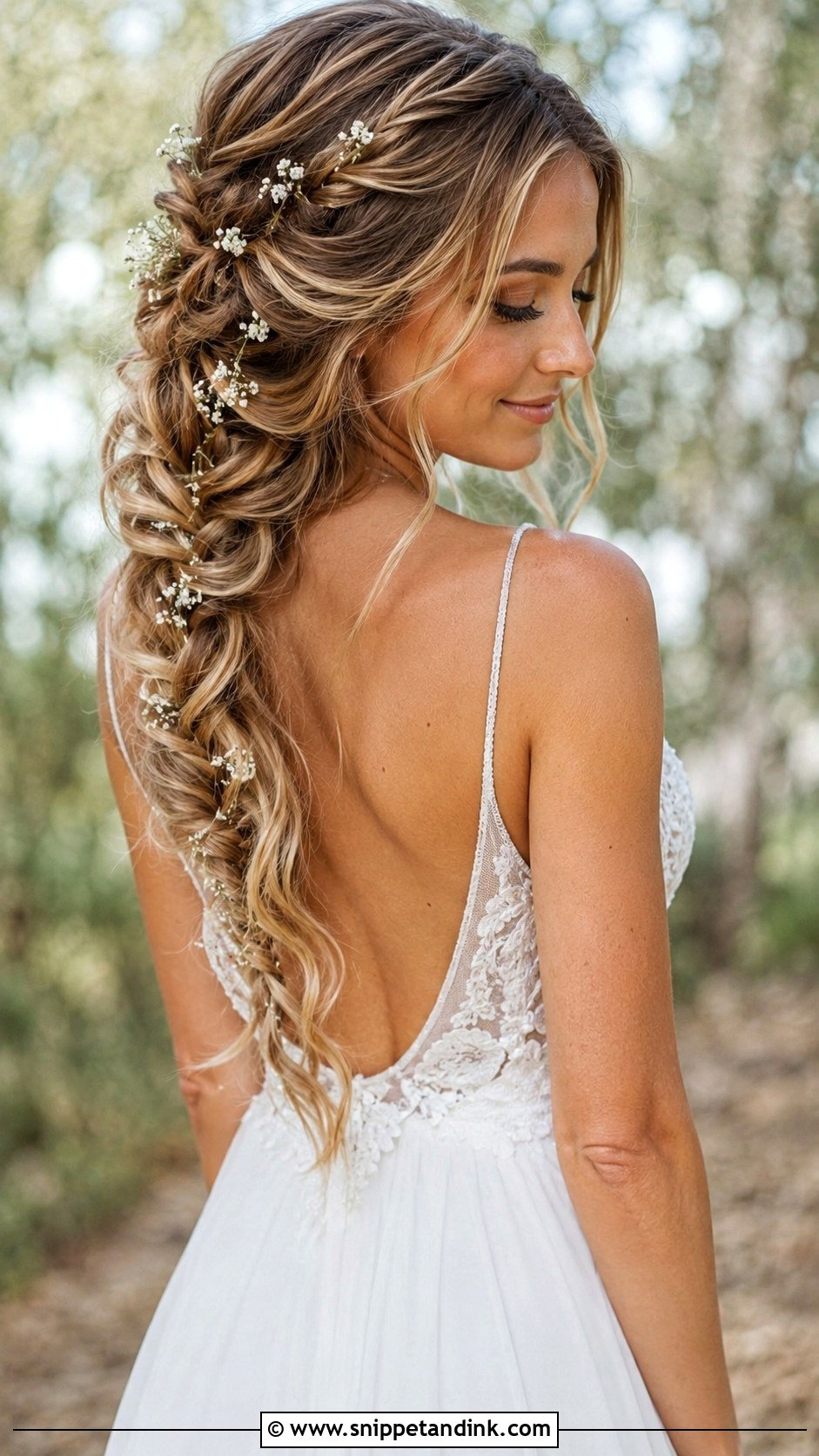 Romantic Braided Wedding Hairstyle - Snippet and Ink - 20 2024 Wedding Hair Ideas
