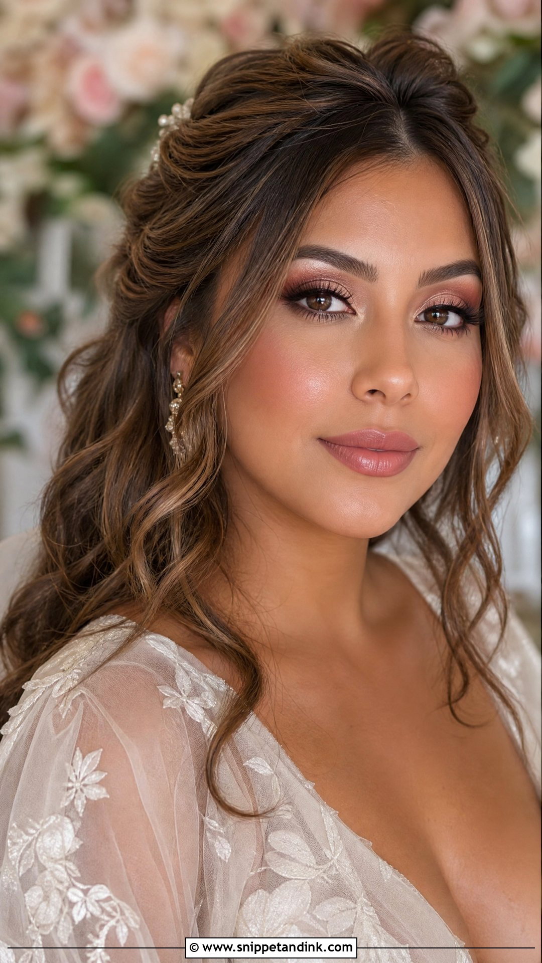 Romantic Bridal Makeup - Snippet and Ink - 20 Modern Bridal Makeup Ideas