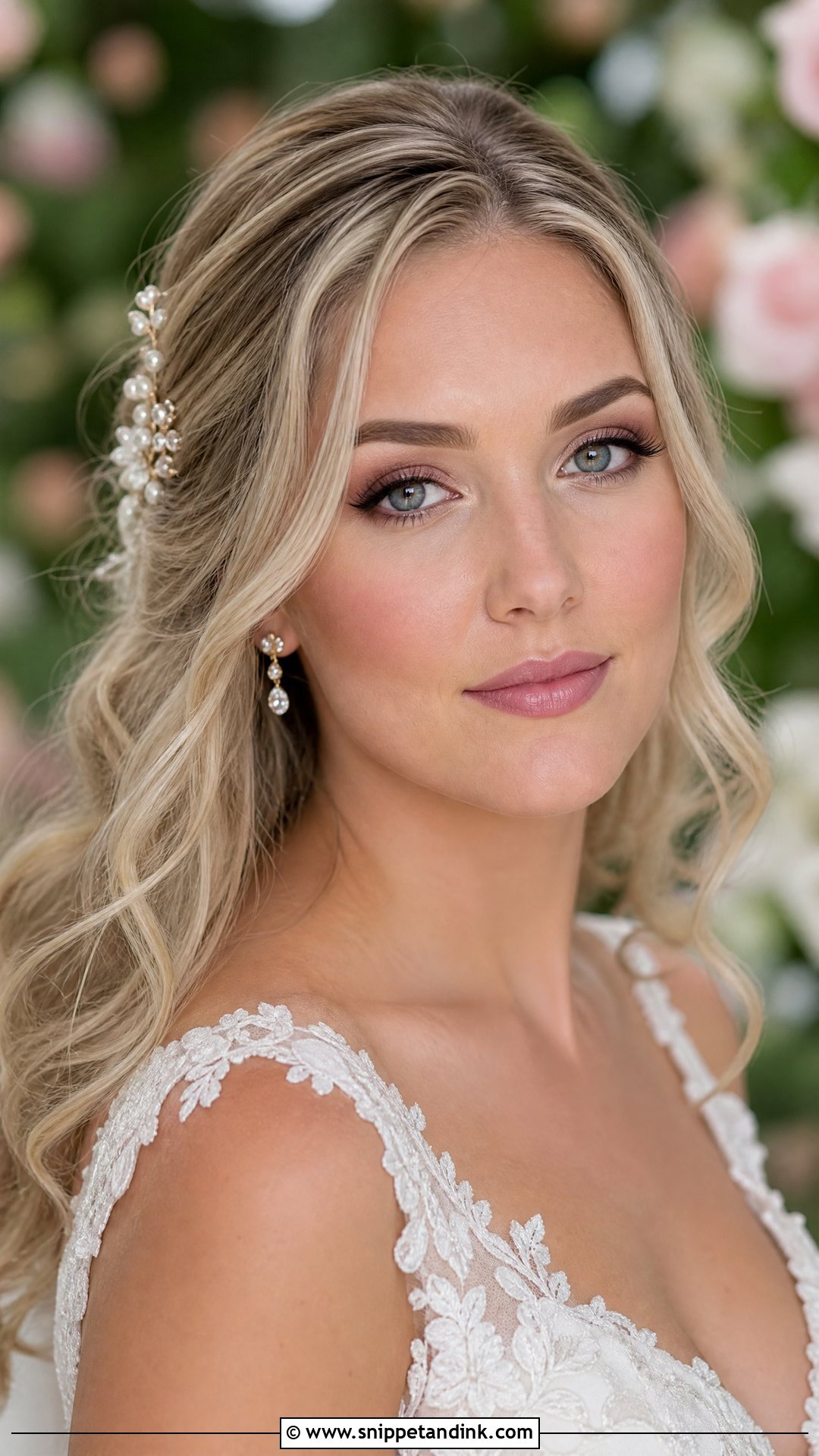 Romantic Bridal Makeup For Brown Eyes - Snippet and Ink - 35 Bridal Makeup for Brown Eyes