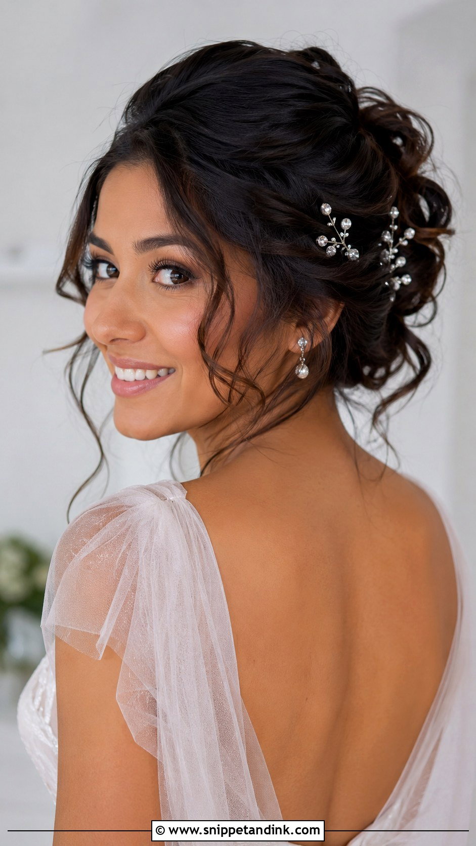 Romantic Bridal Updo For Long Hair - Snippet and Ink - 20 Elegant Bridal Updo Hairstyles for Long Hair Wedding