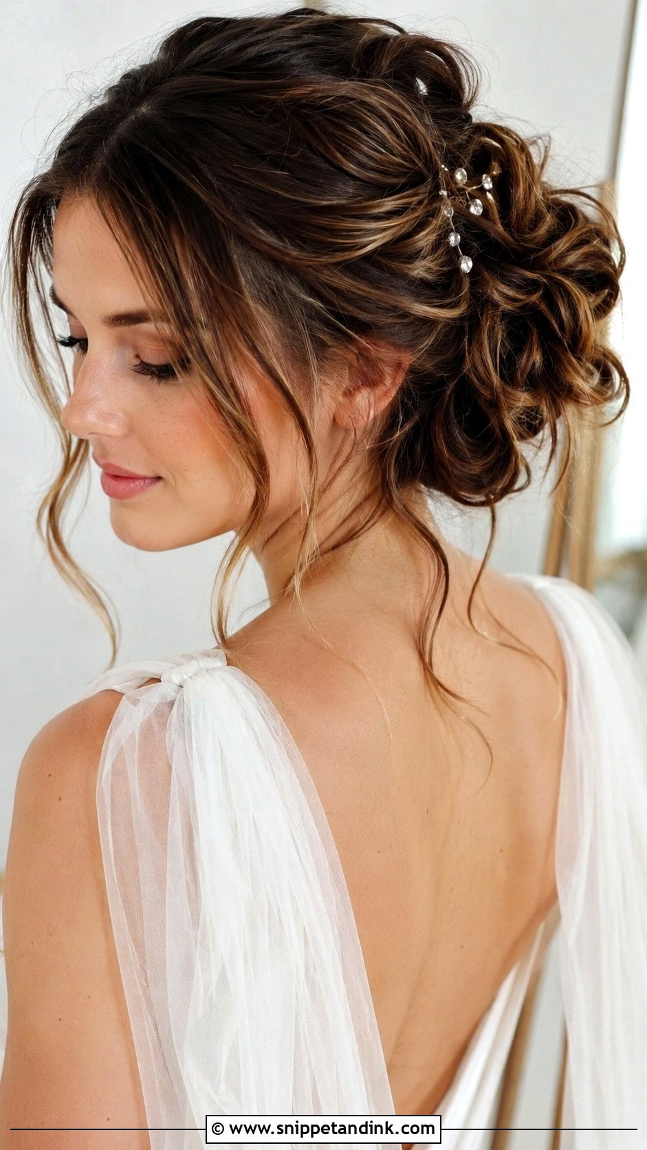 Romantic Bride Updo For Long Hair - Snippet and Ink - 20 Bride Updo Hairstyles for Long Hair