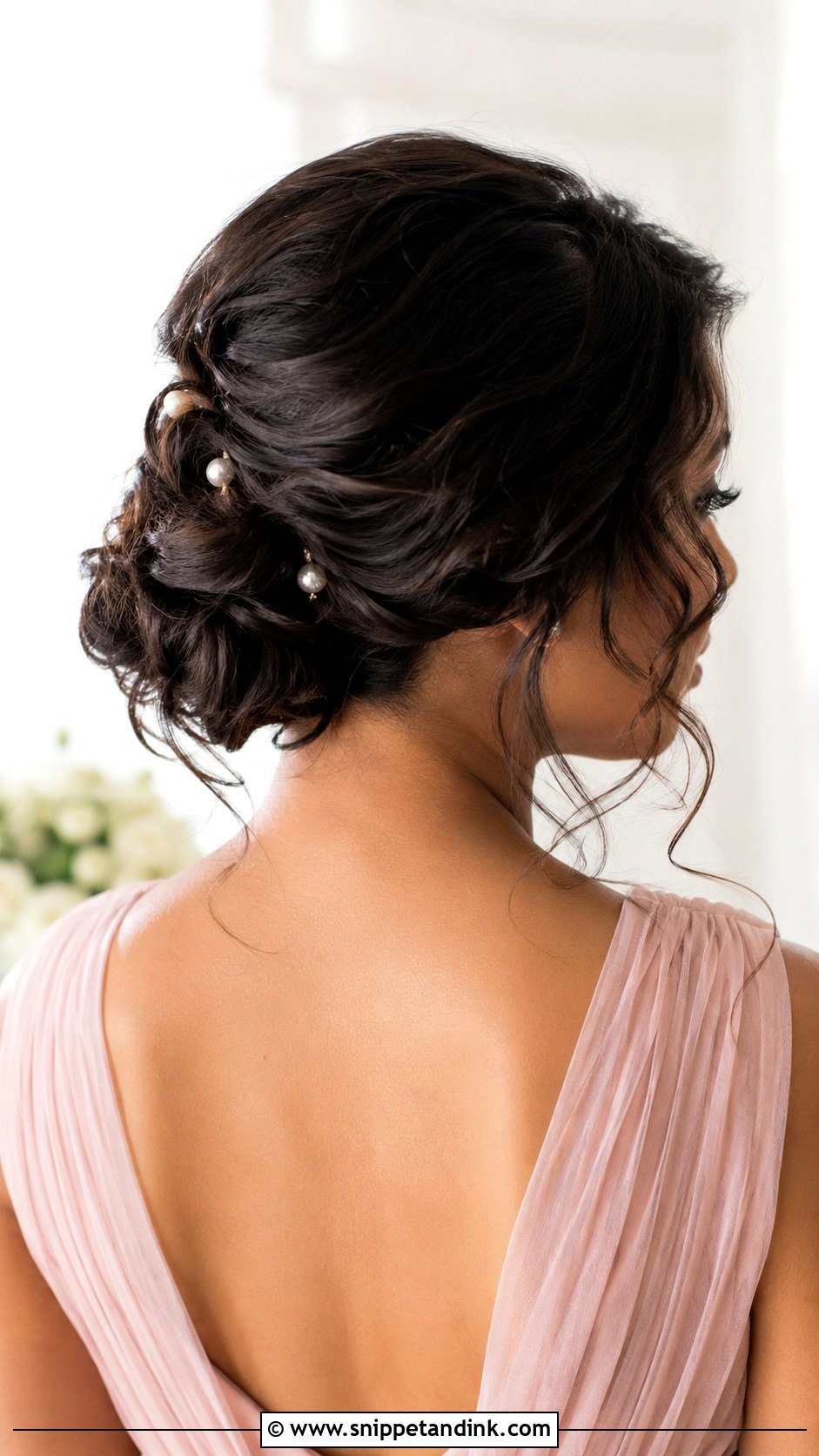 Romantic Bridesmaid Bun - Snippet and Ink - 25 Bridesmaid Bun Hairstyles