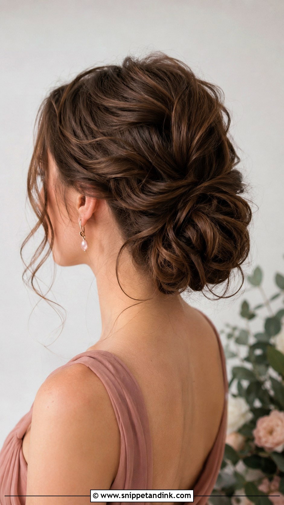 Romantic Bridesmaid Updo - Snippet and Ink - 25 Bridesmaid Updos