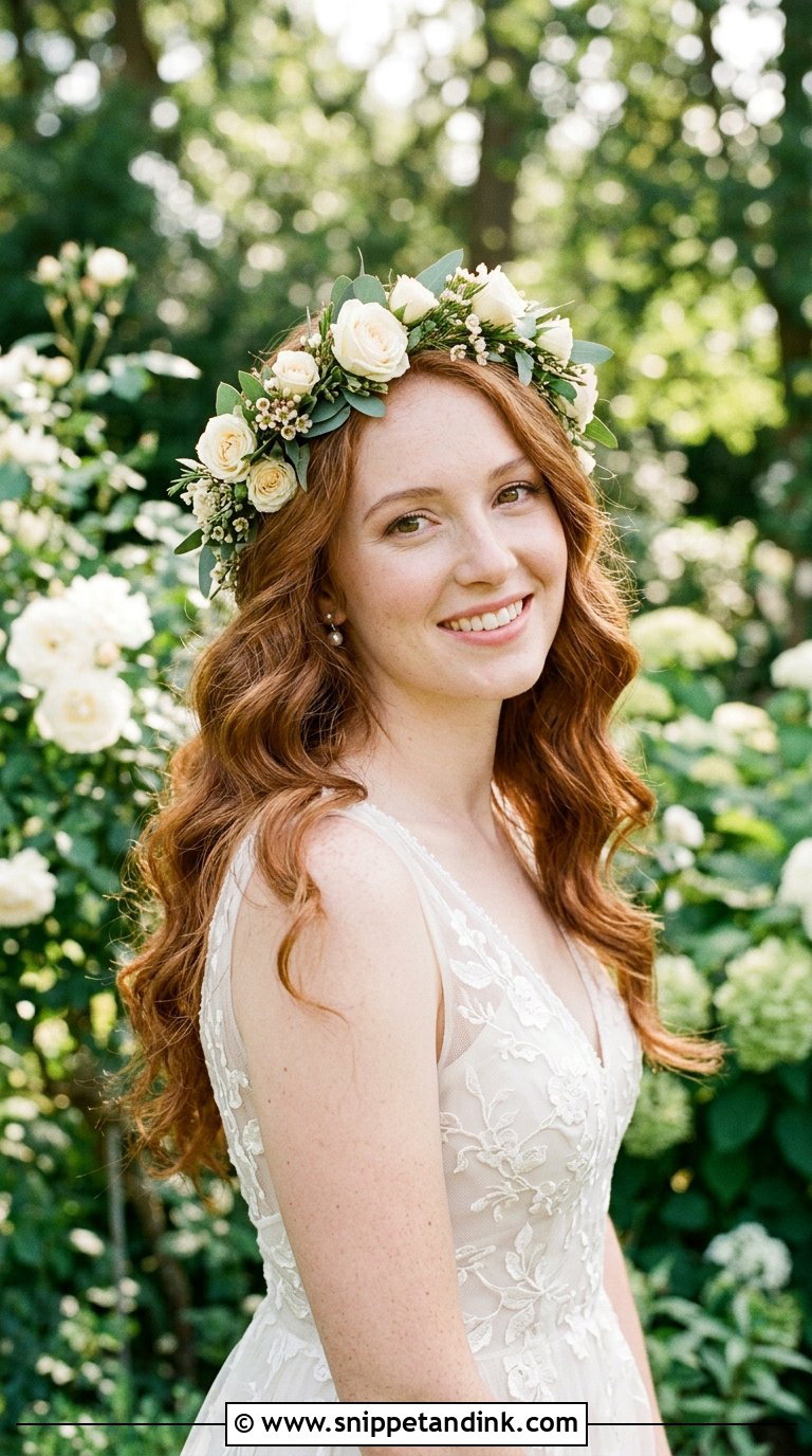 Romantic Cascading Waves - Snippet and Ink - 20 Bridal Hair Styling Ideas